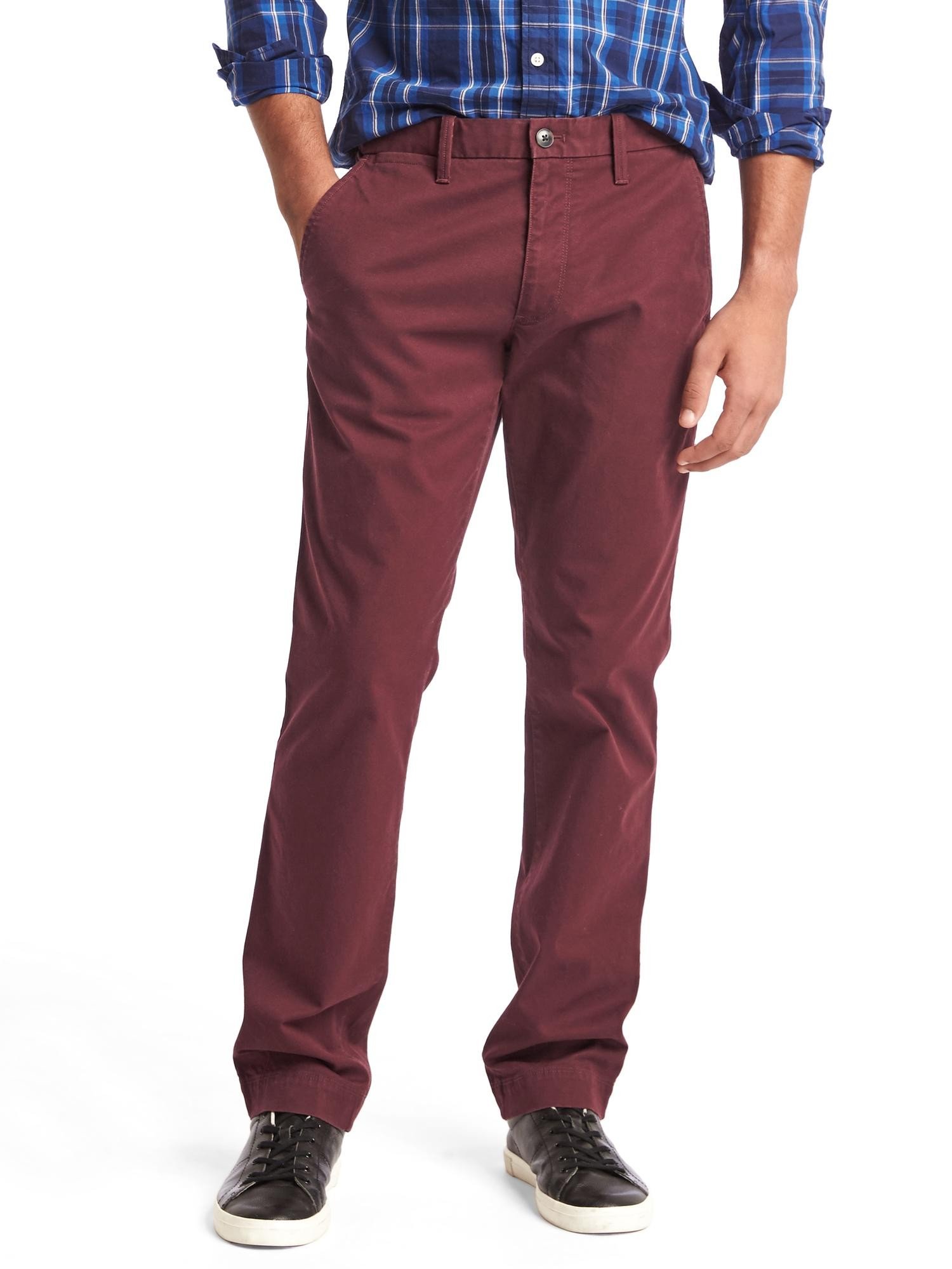 Slim Fit Gap Flex Khaki Pantolon product image