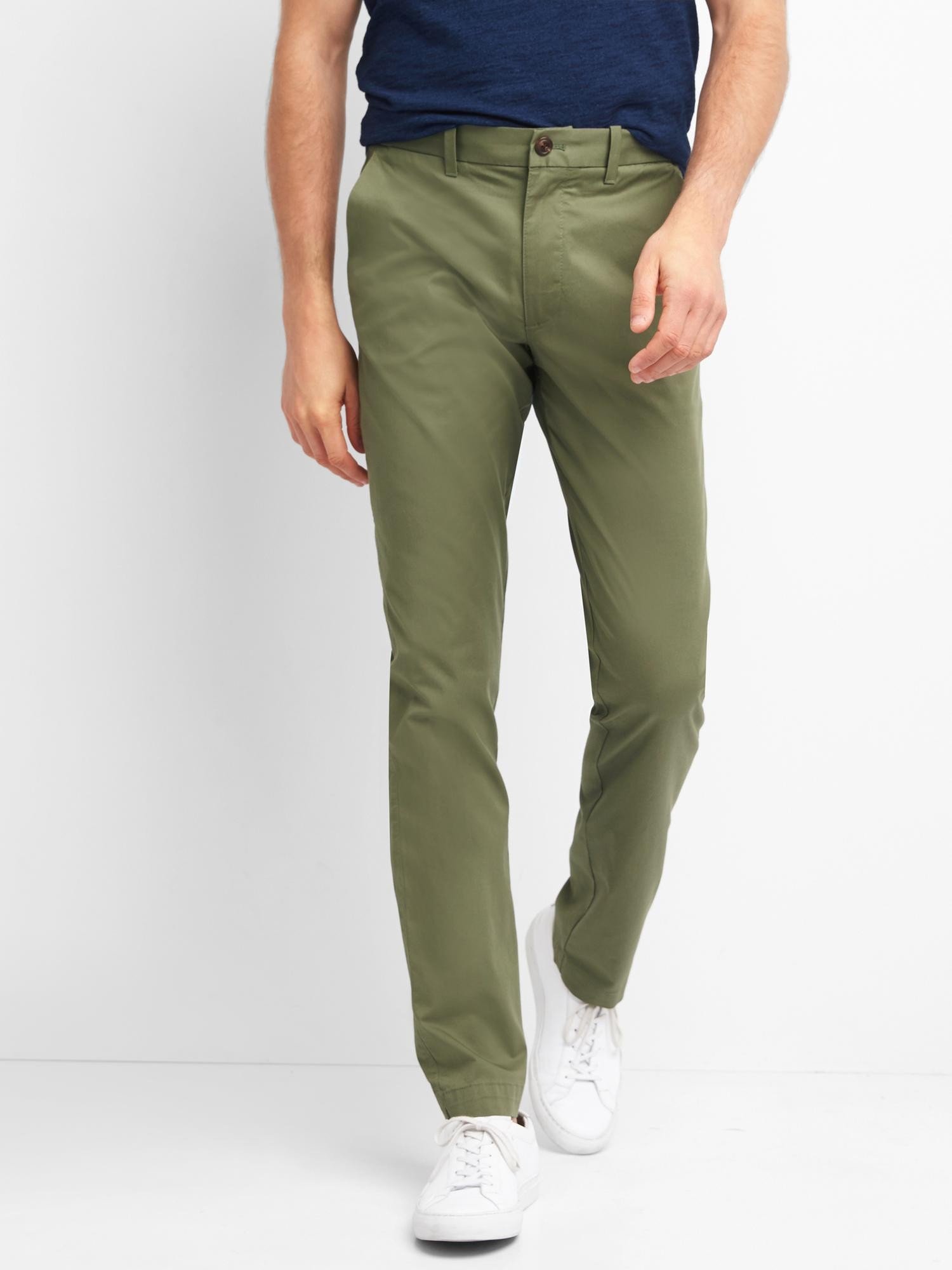 Lightweight slim fit streç pantolon product image