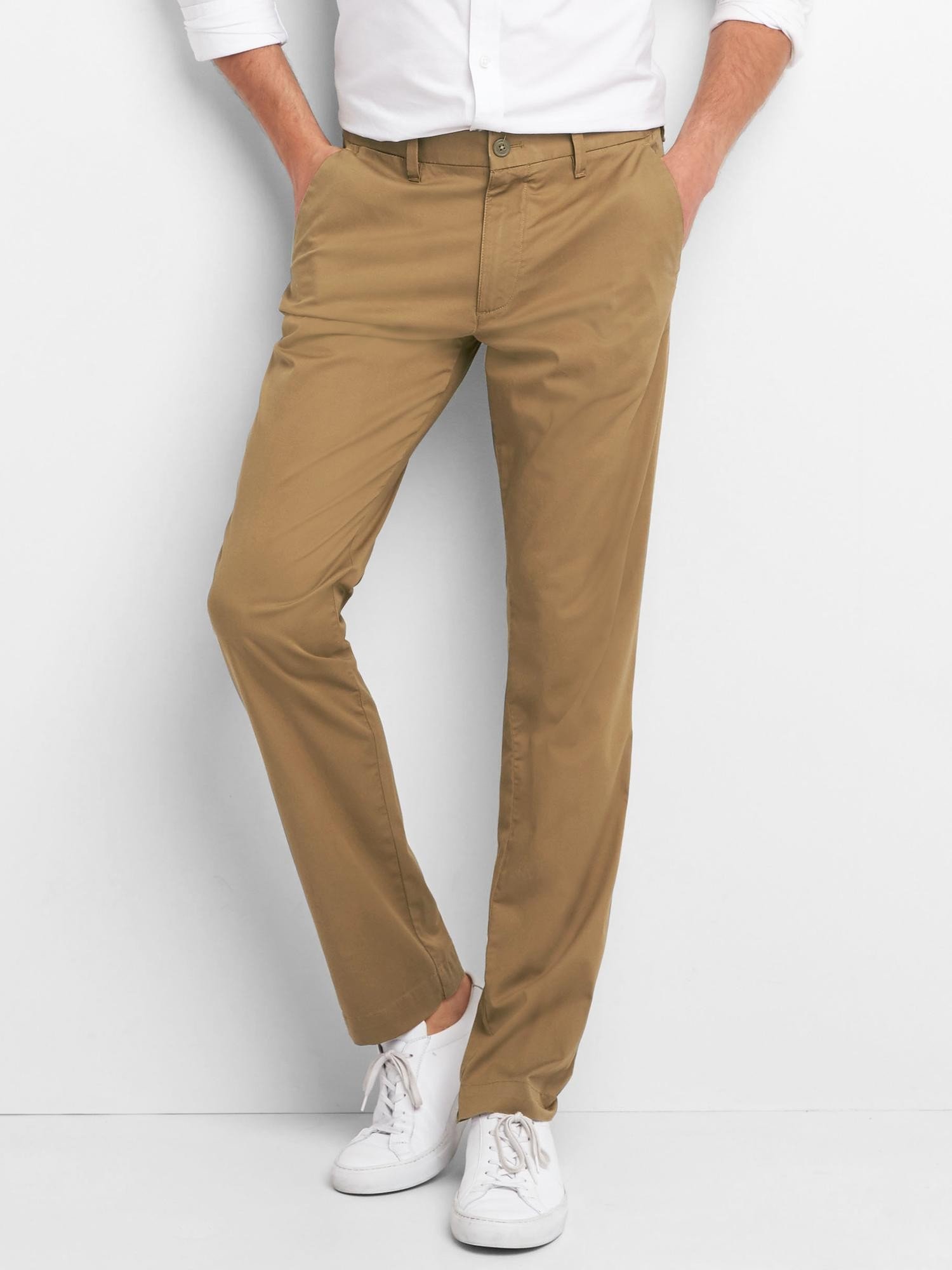 Lightweight slim fit streç pantolon product image