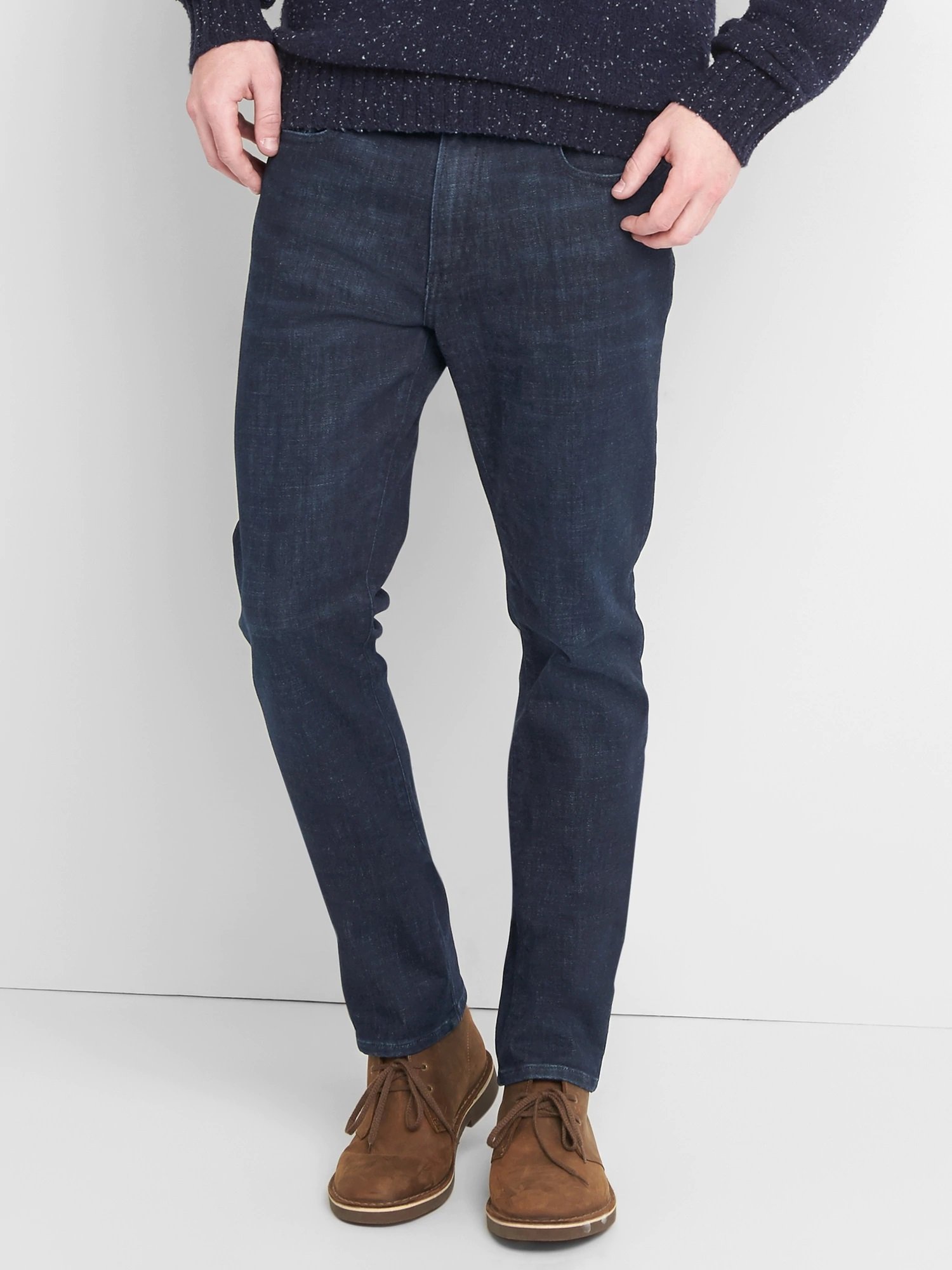 Thermolite® streçli skinny fit jean pantolon product image