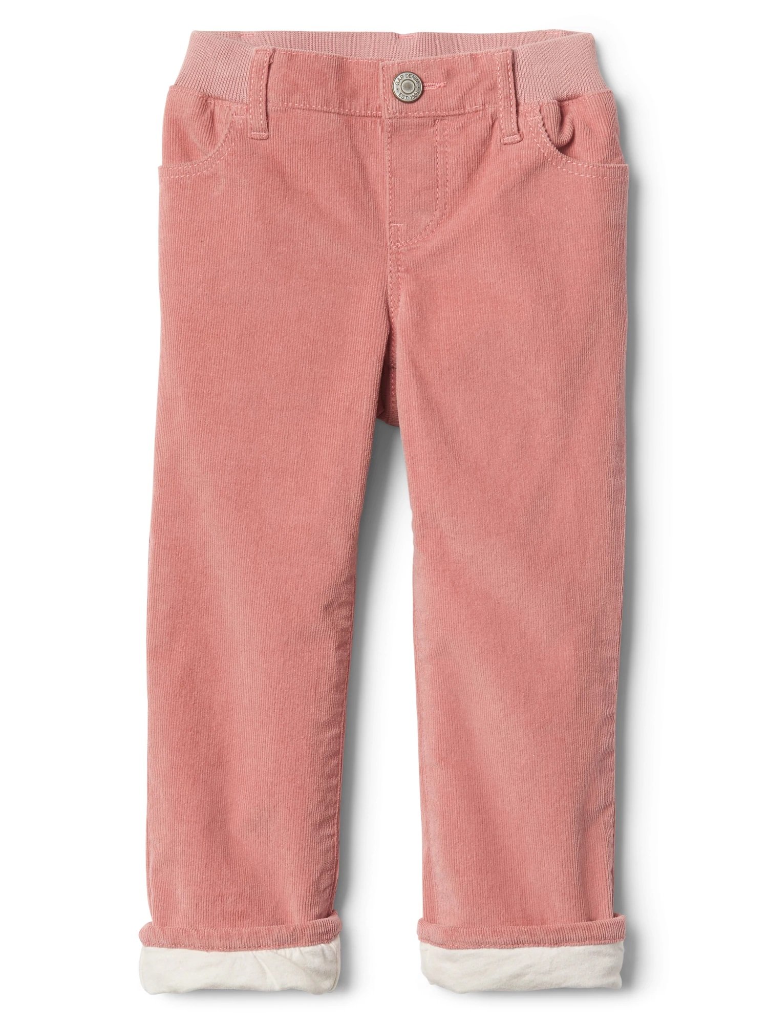 Poplin astarlı straight jean pantolon product image