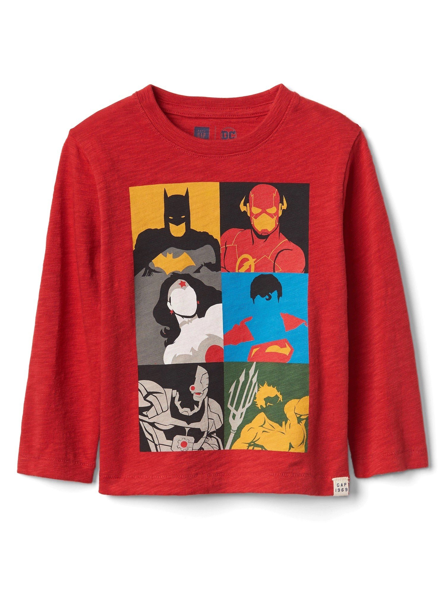 babyGap | DC™ Justice League uzun kollu t-shirt product image