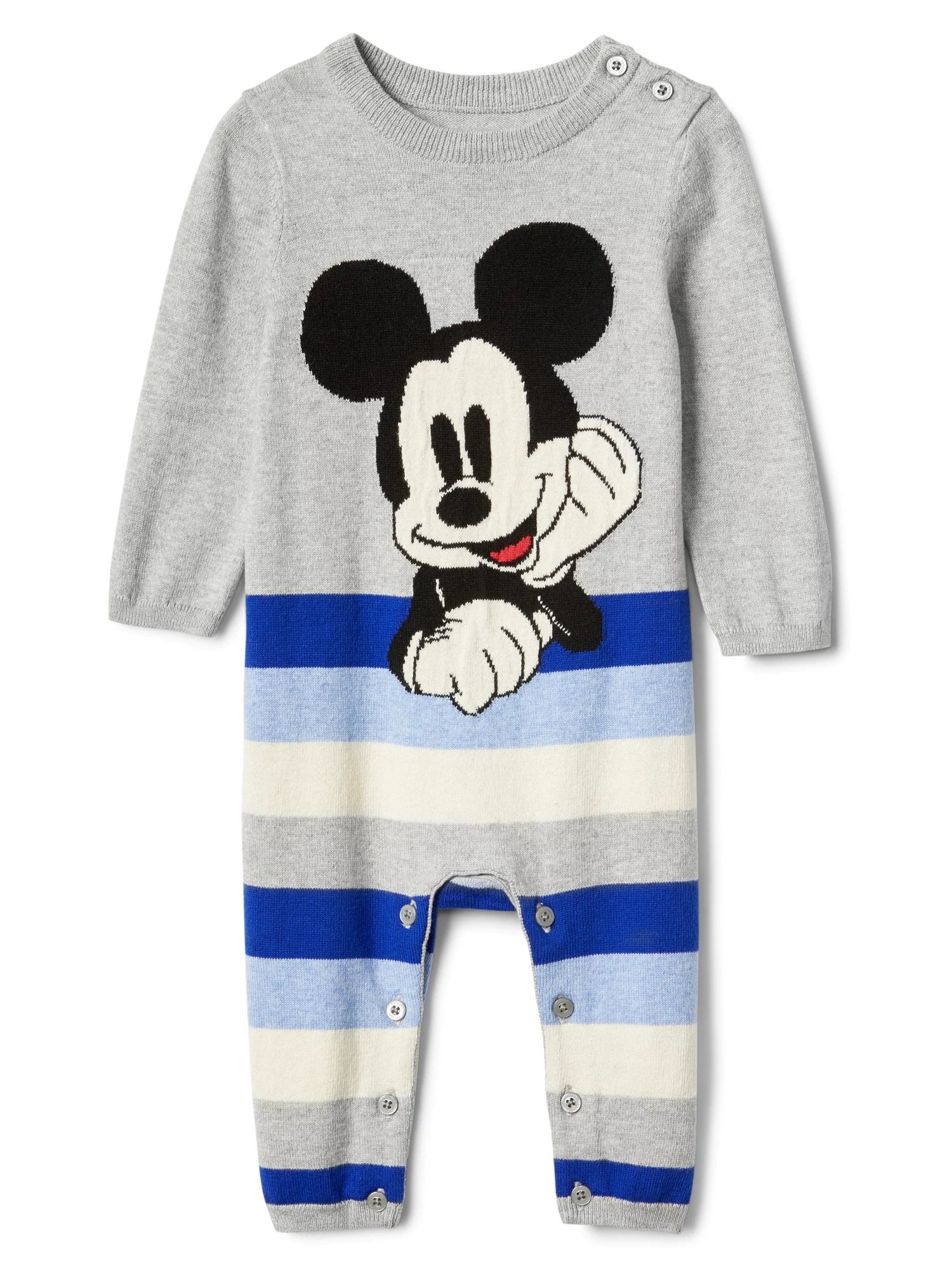 babyGap | Disney Baby Mickey Mouse çizgili tulum product image