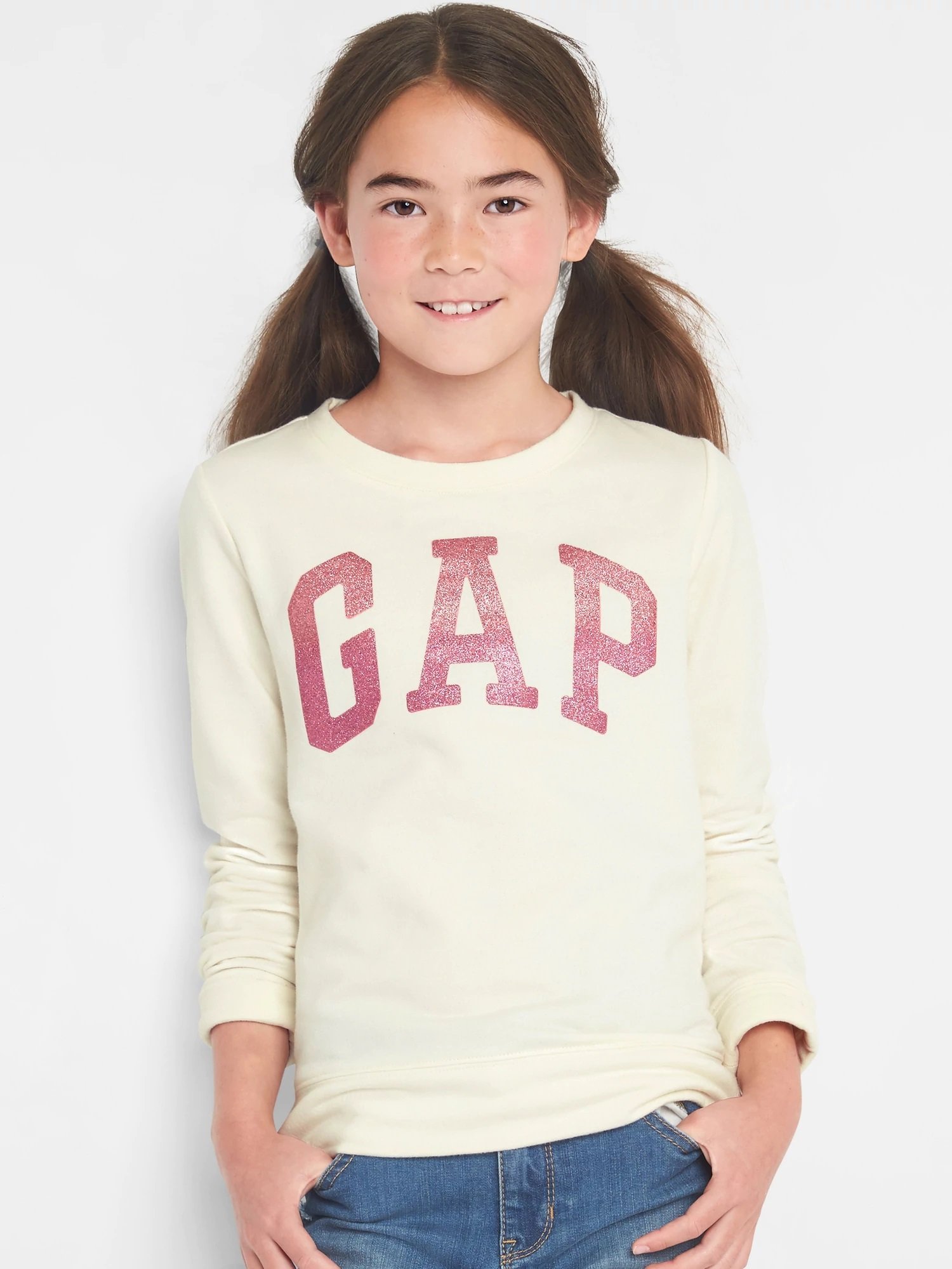 Gap Logo sıfır yaka sweatshirt product image
