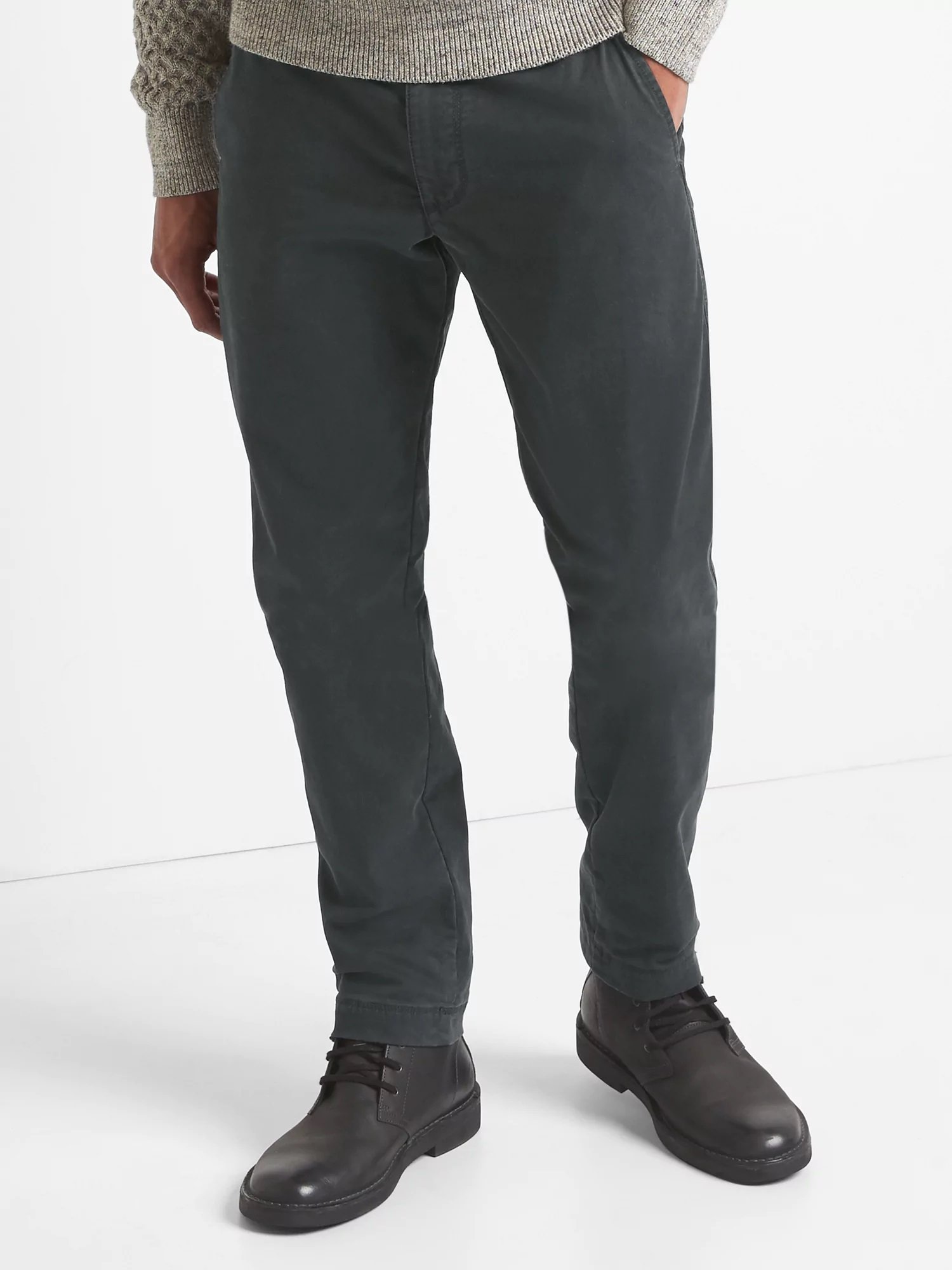 Astarlı slim fit streçli pantolon product image