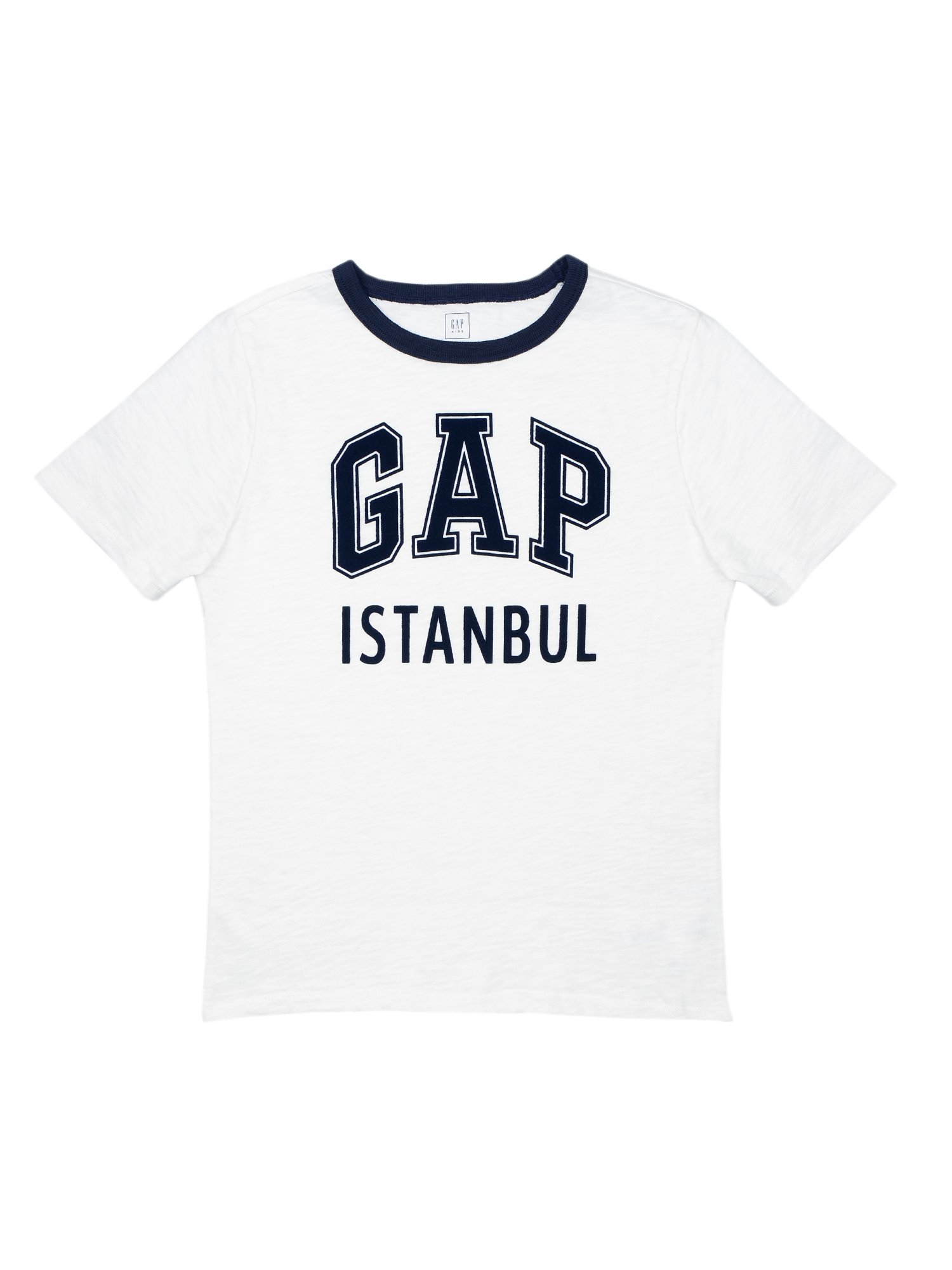 Logolu İstanbul kısa kollu t-shirt product image