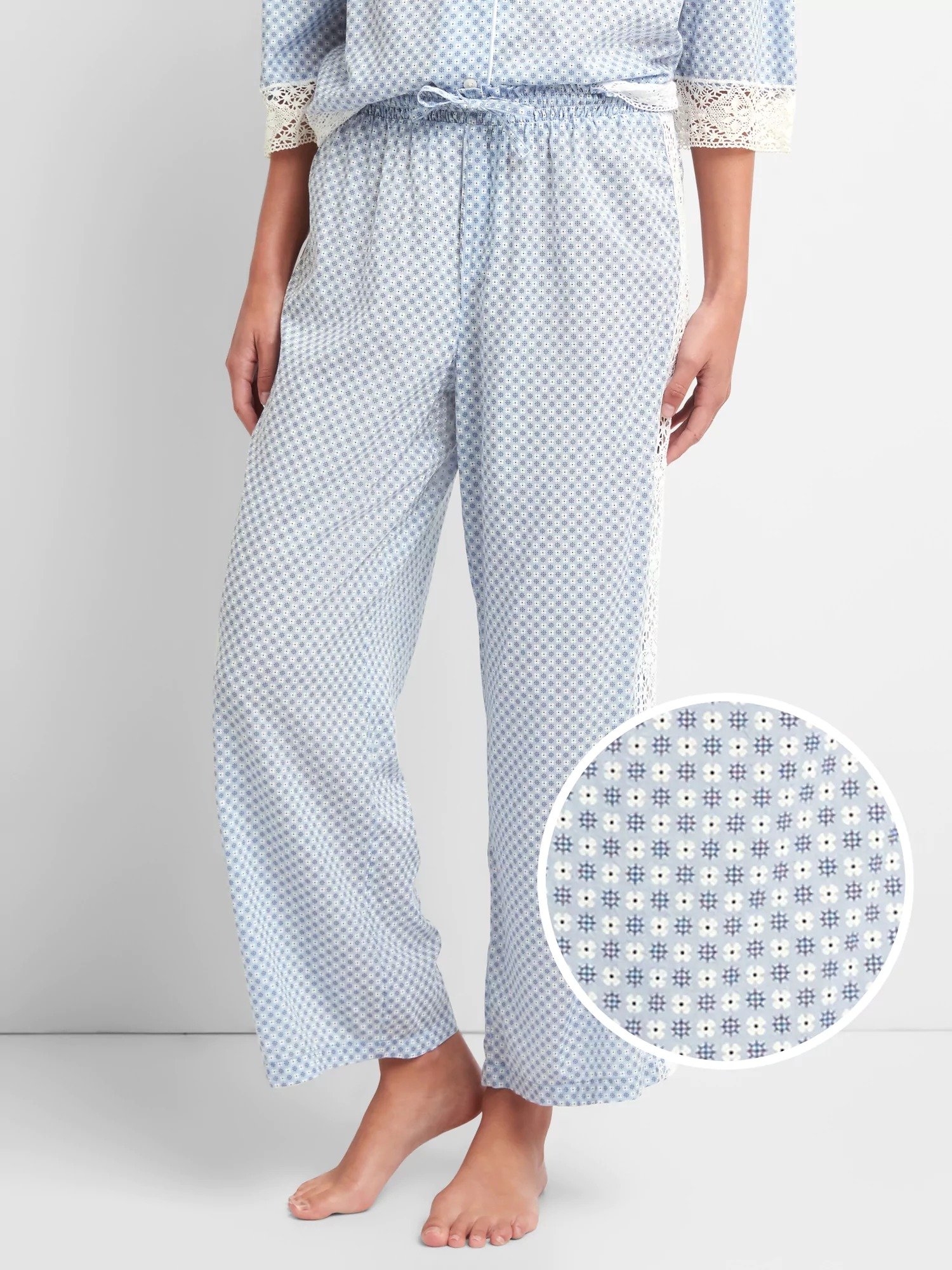 Dreamwell dantel detaylı pijama altı product image