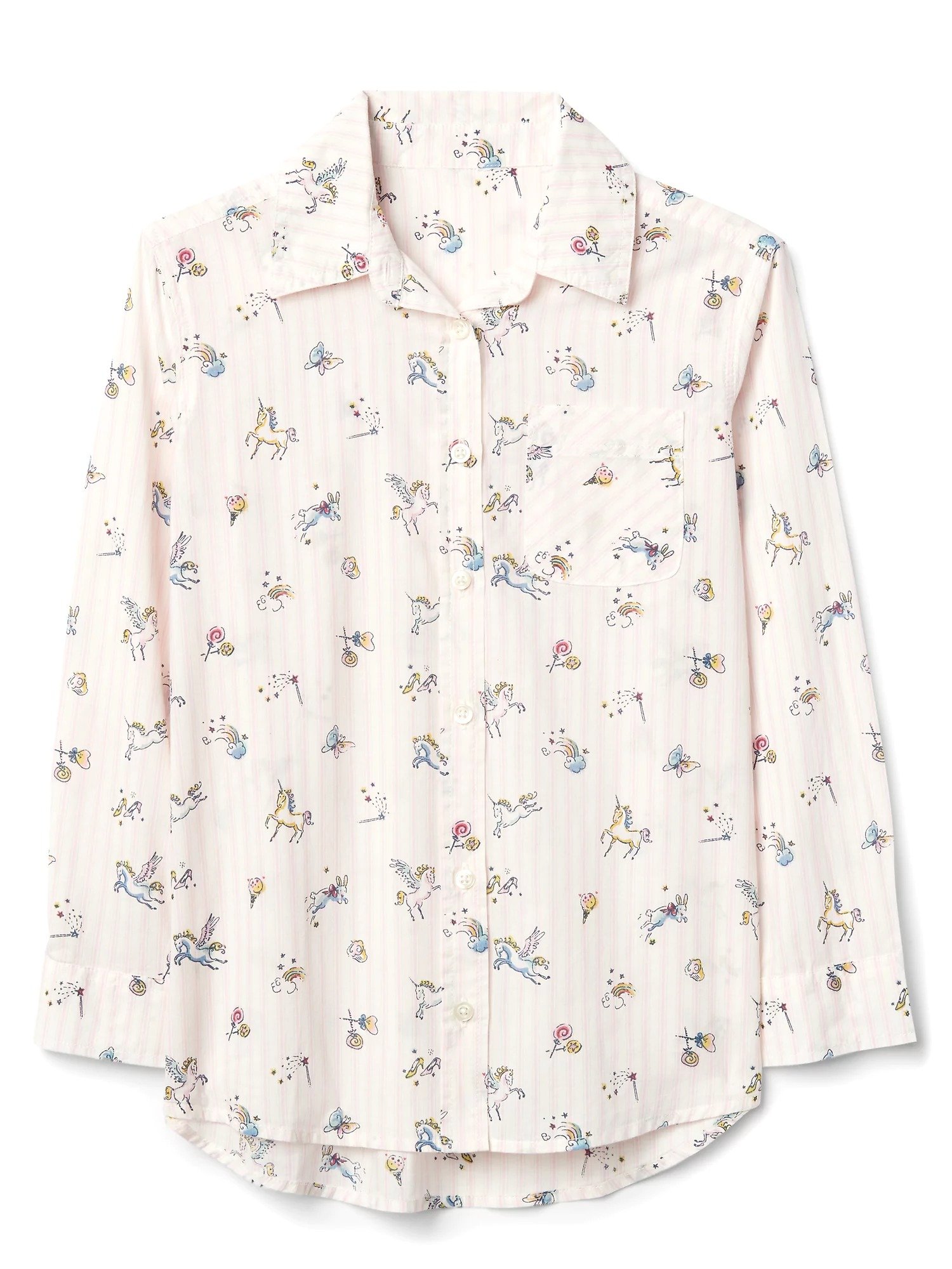 Unicorn desenli tunik gömlek product image