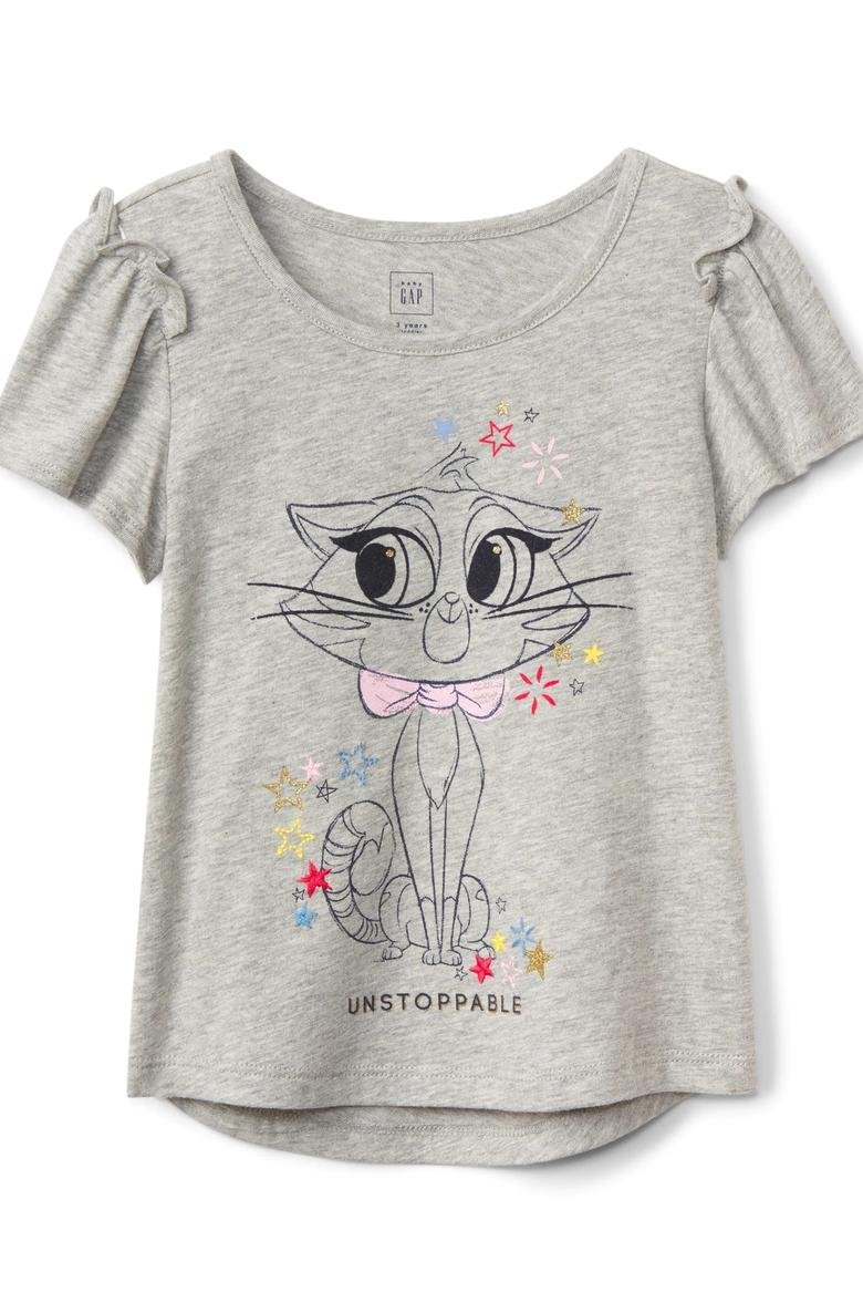  GapKids | Disney Pugs grafik desenli t-shirt