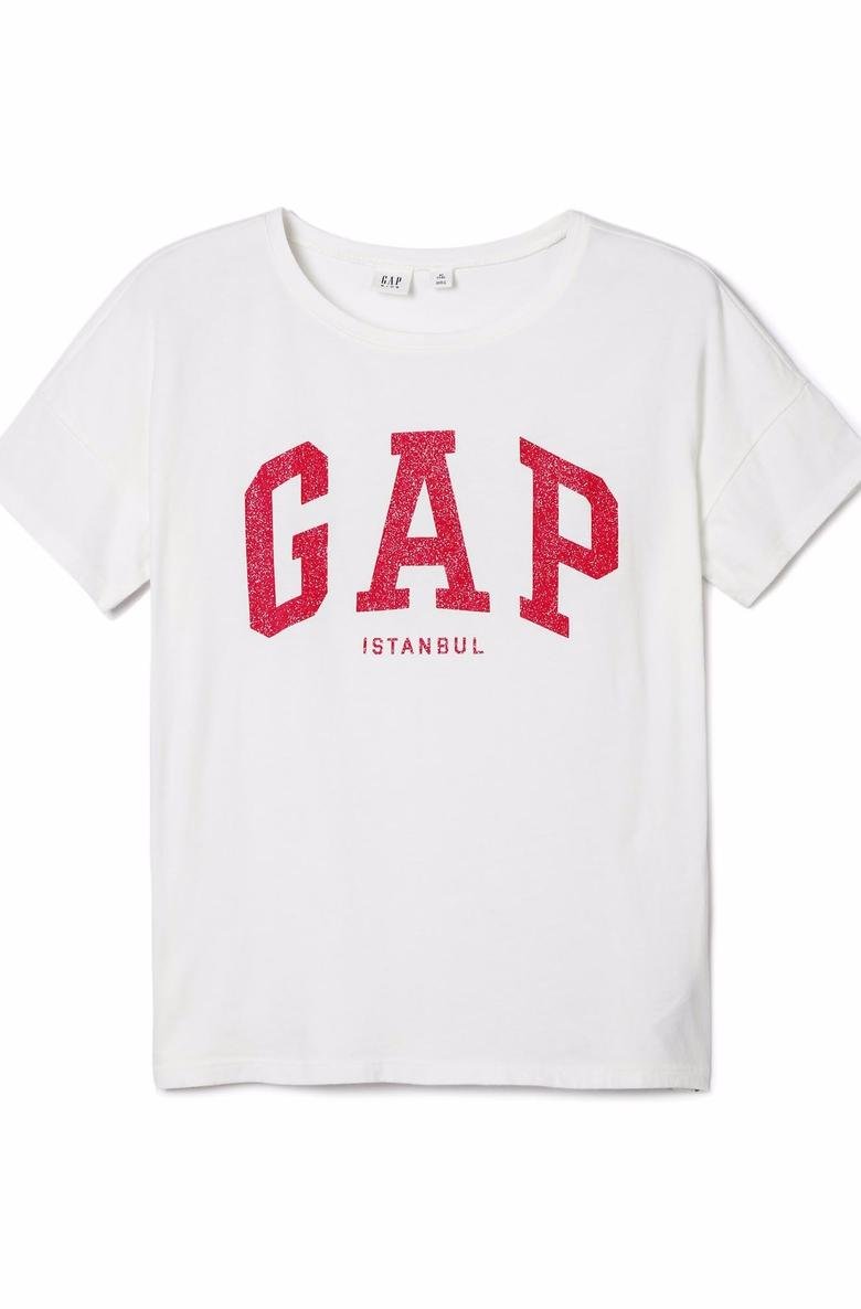  Gap Logo kısa kollu t-shirt