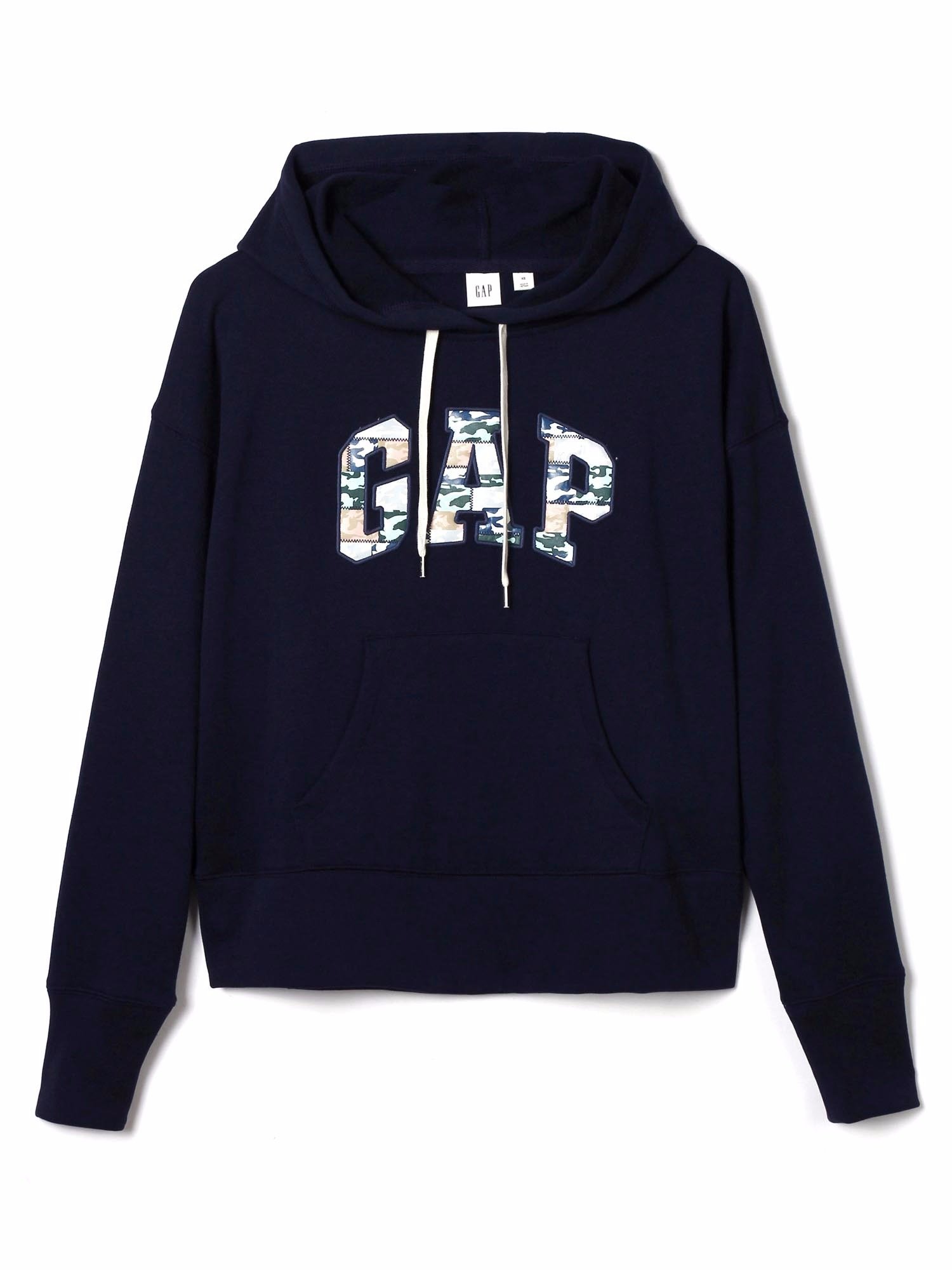 Kamuflaj Gap Logo Kapüşonlu Sweatshirt product image