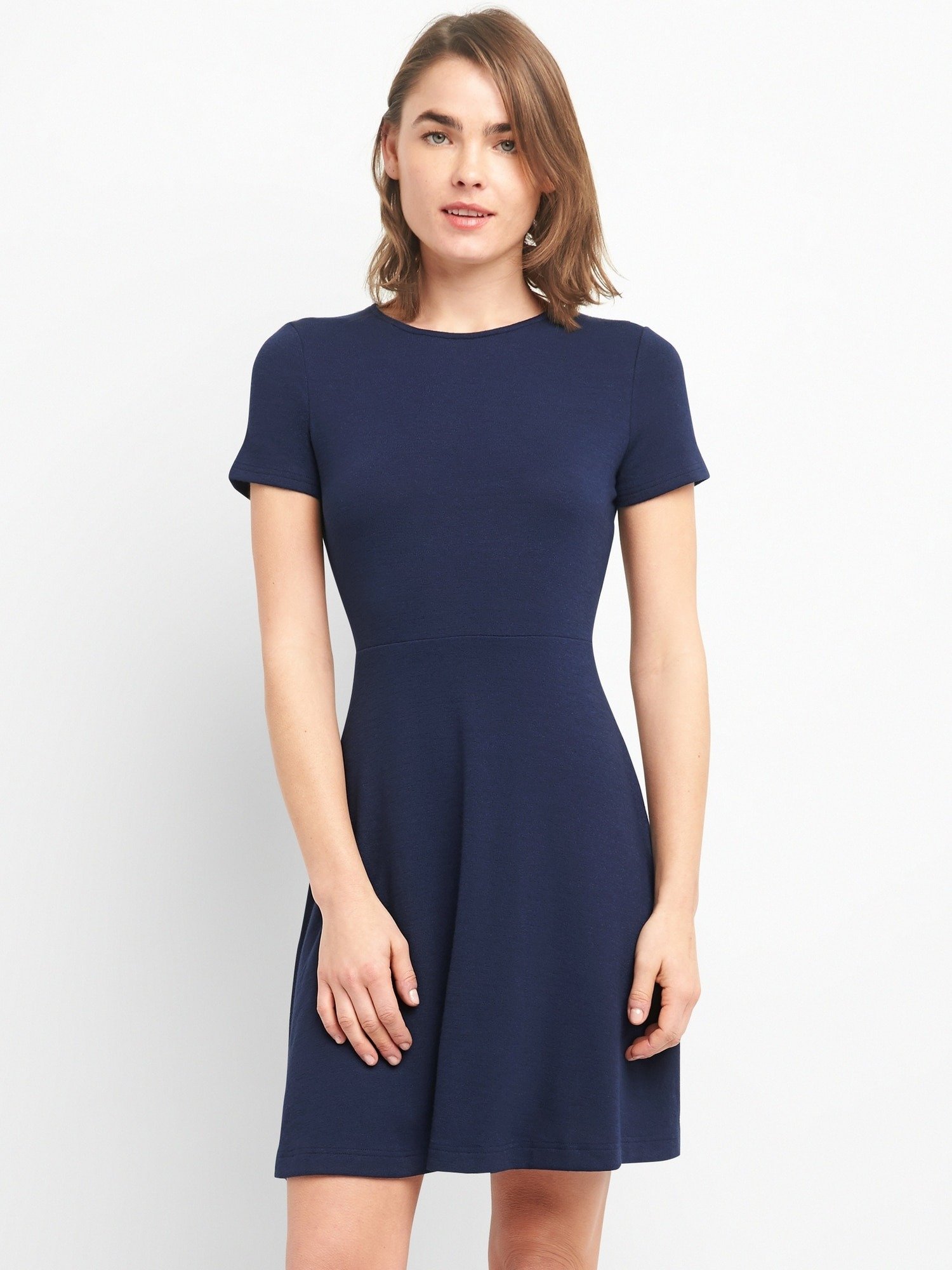 Softspun kısa kollu elbise product image