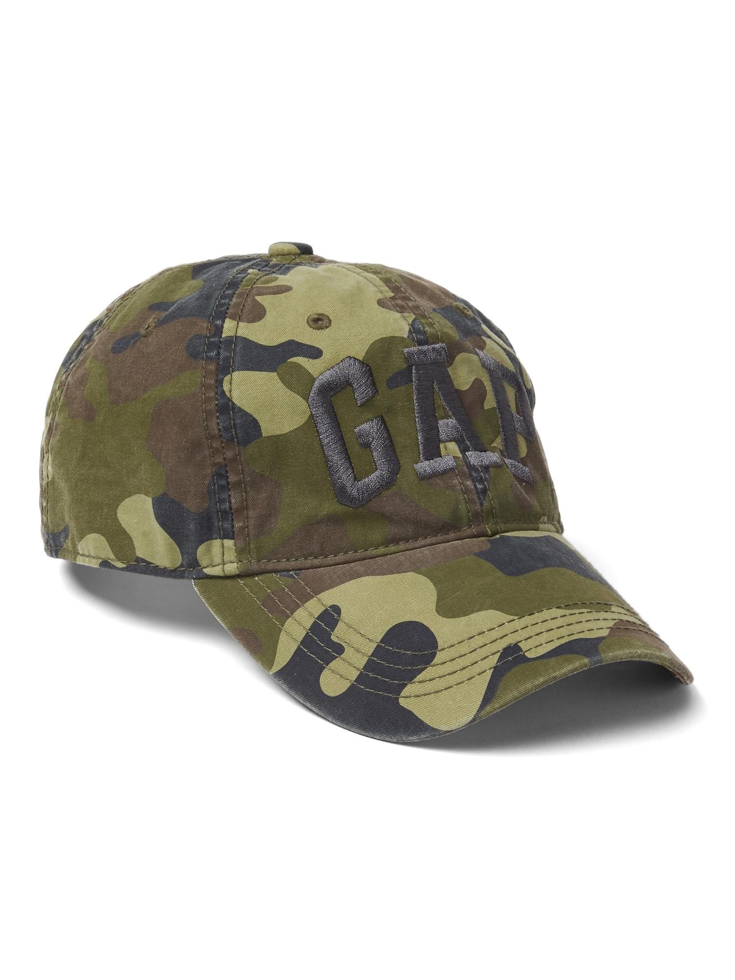 Gap Logolu kamuflaj desenli şapka product image