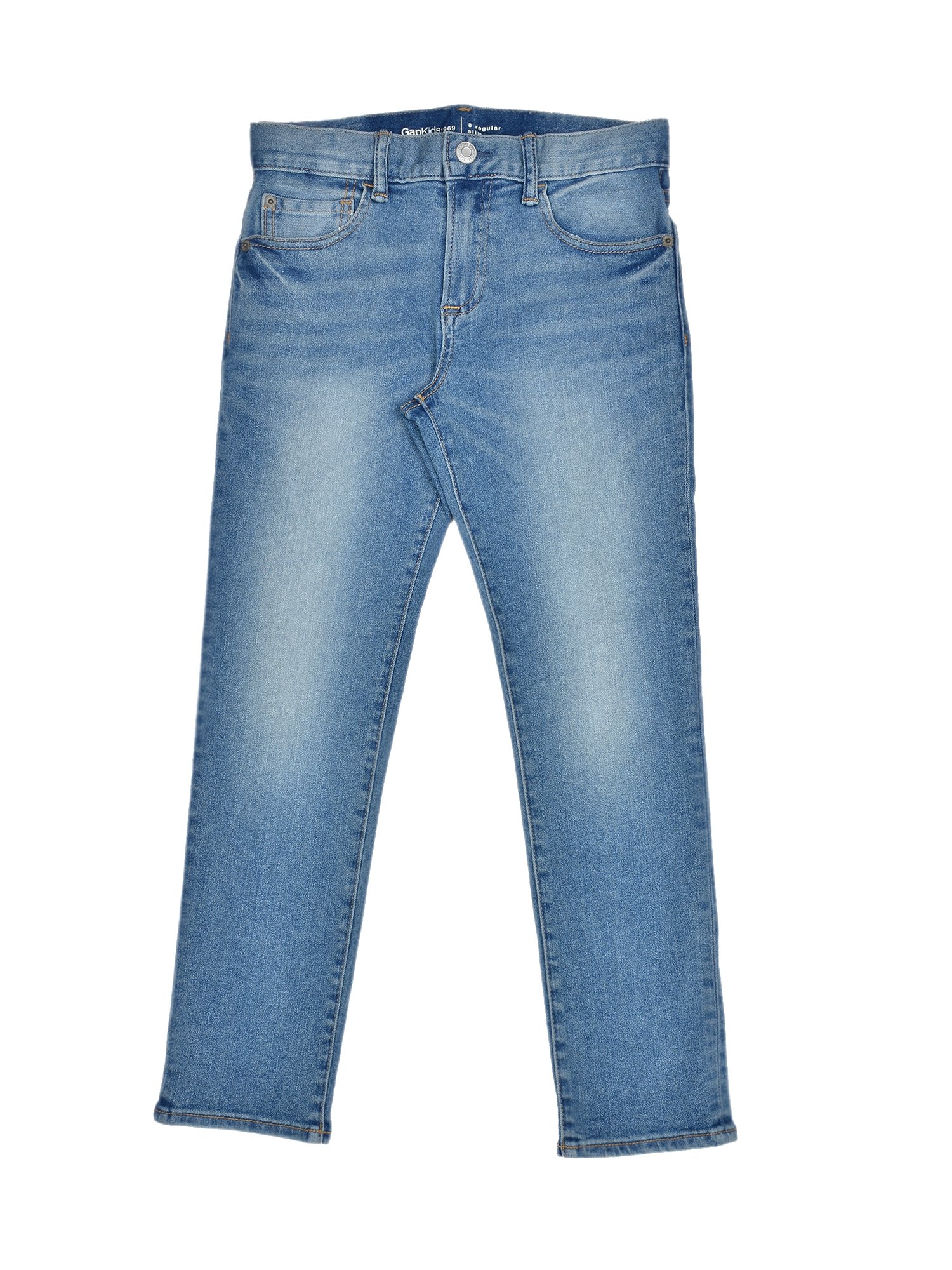 Slim açık mavi yıkamalı jean pantolon product image