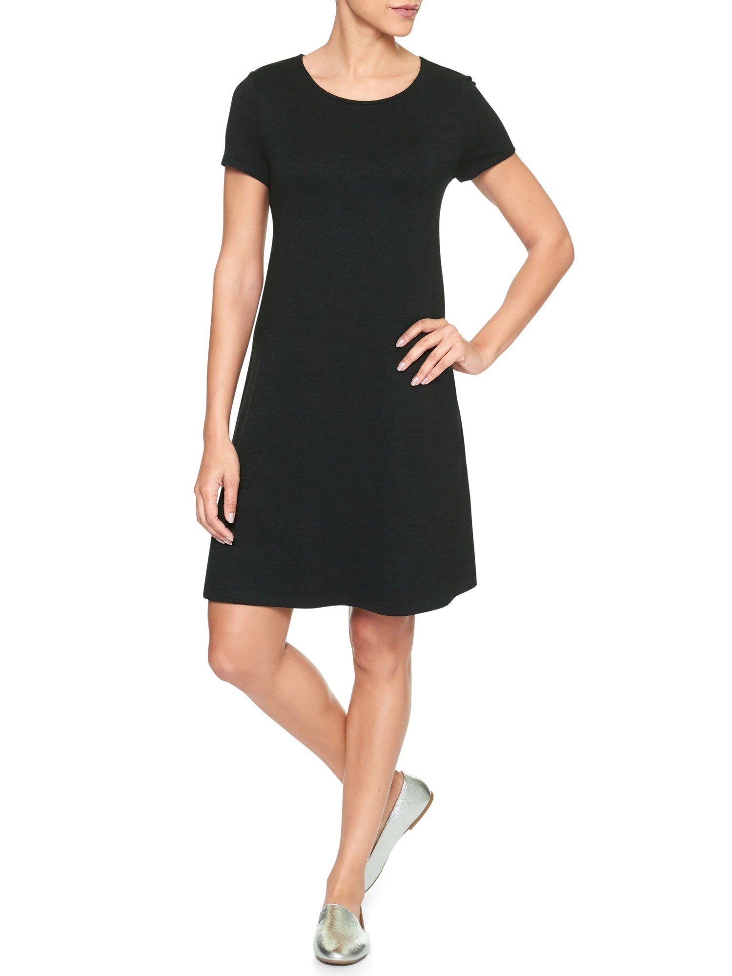 Softspun kısa kollu elbise product image