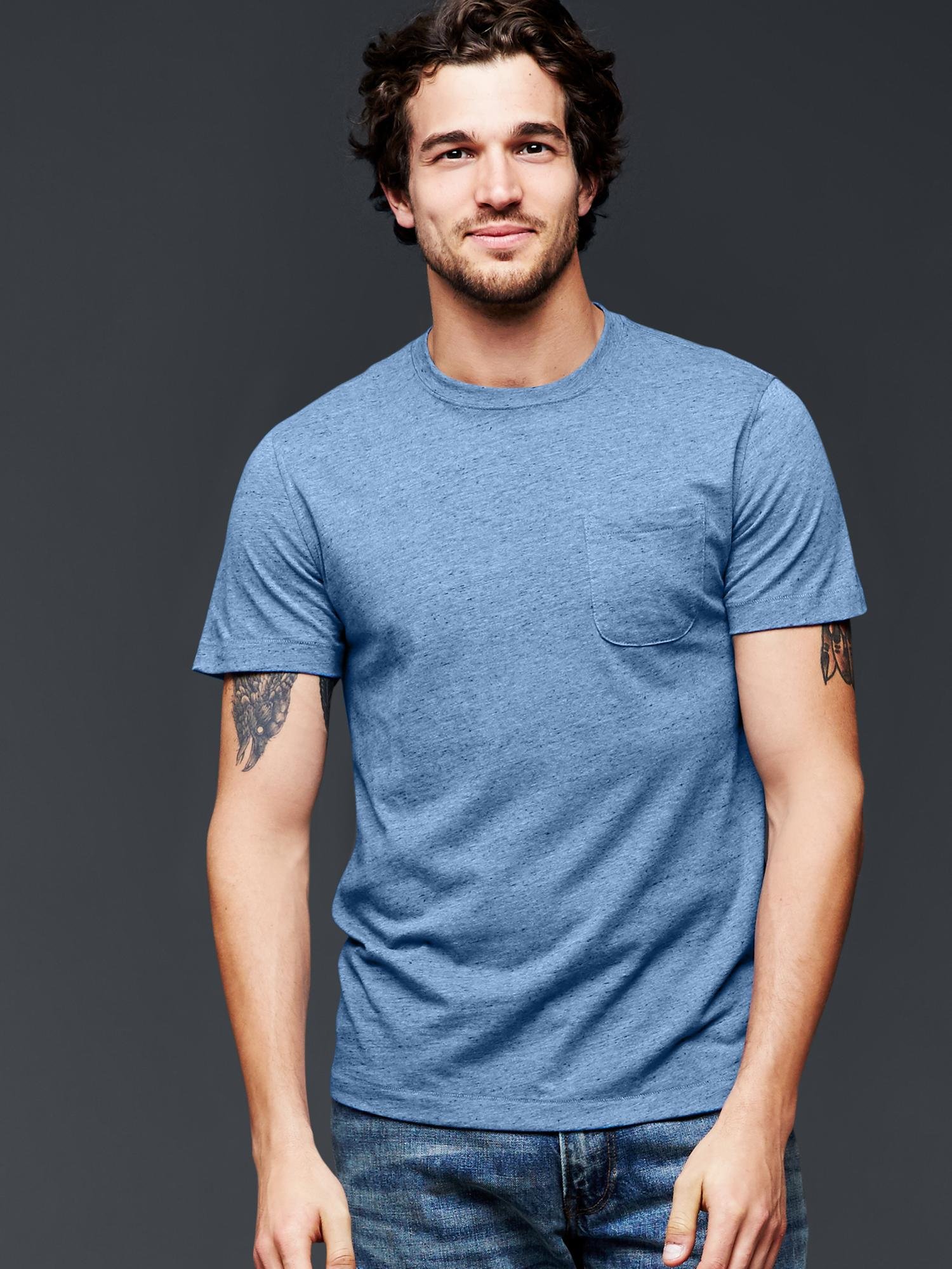 Kırçıllı cepli t-shirt product image