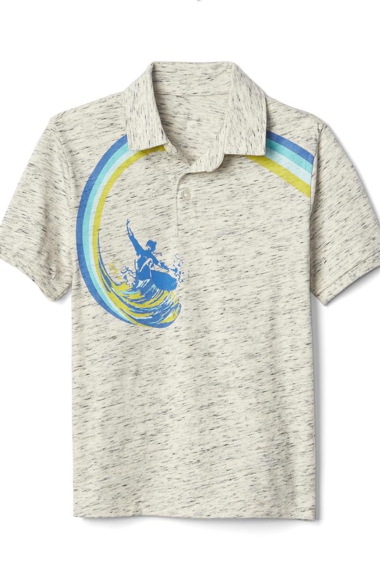  Desenli polo yaka t-shirt