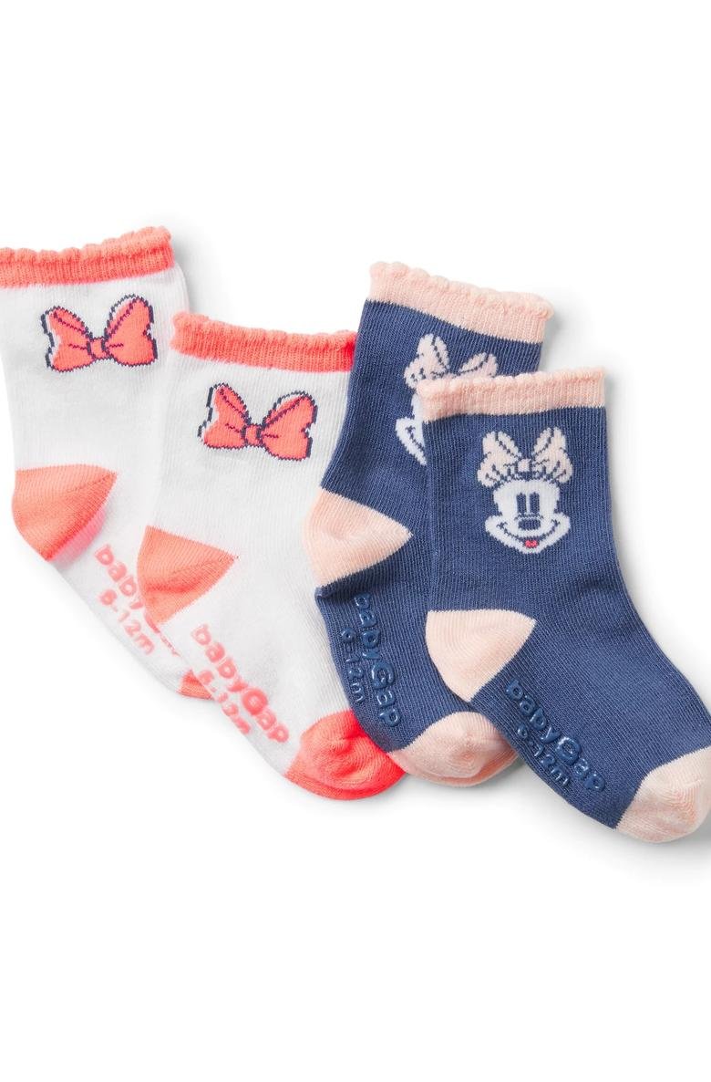  babyGap | Disney Minnie Mouse 2'li çorap