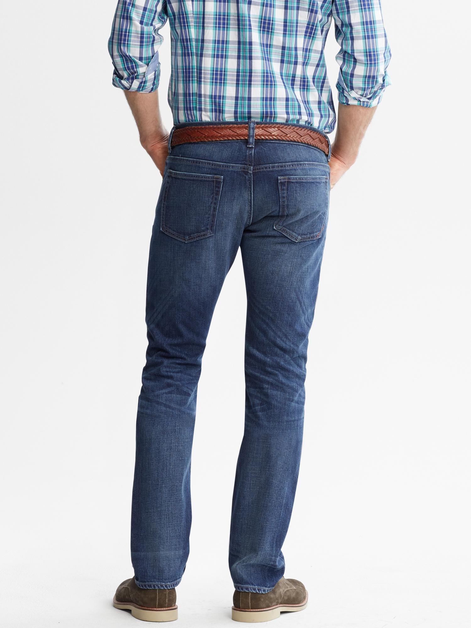 Slim-Fit Vintage Jean Pantolon product image