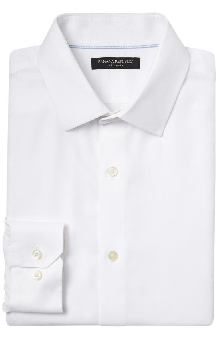  Grant Slim-Fit Ütü Gerektirmeyen Streç Gömlek