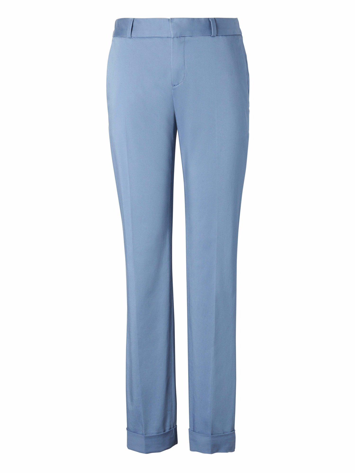 Avery Straight-Fit Saten Pantolon product image