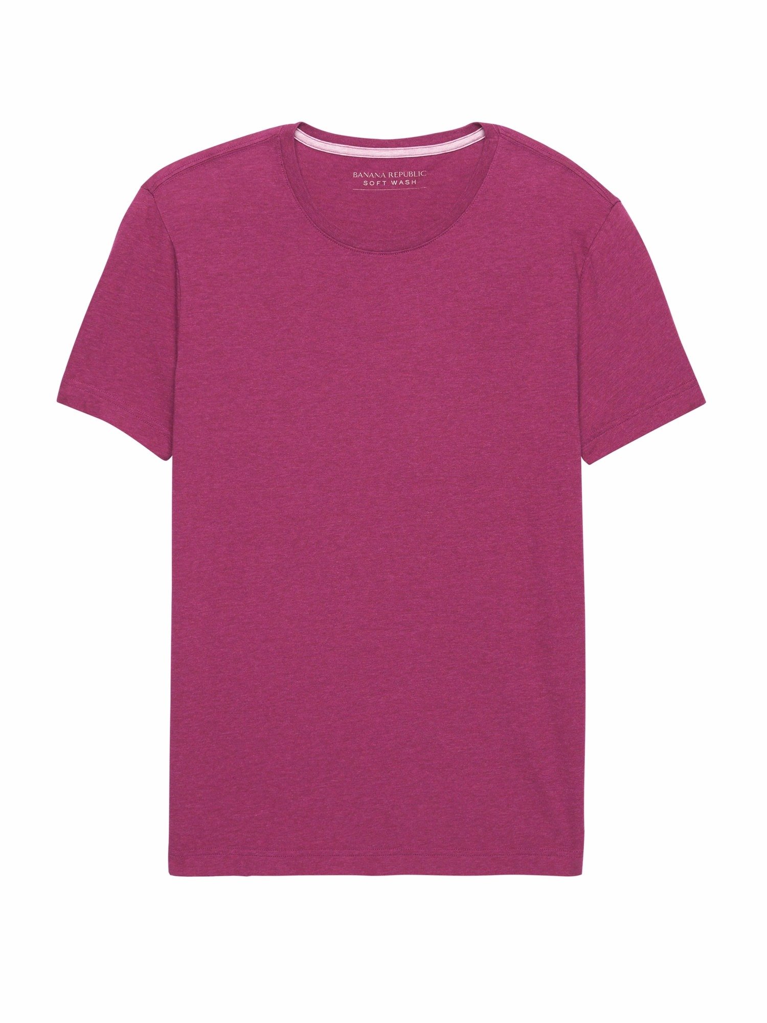 Soft Wash Sıfır Yaka T-Shirt product image