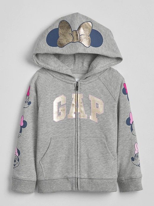babyGap | Disney Minnie Mouse kapüşonlu sweatshirt product image