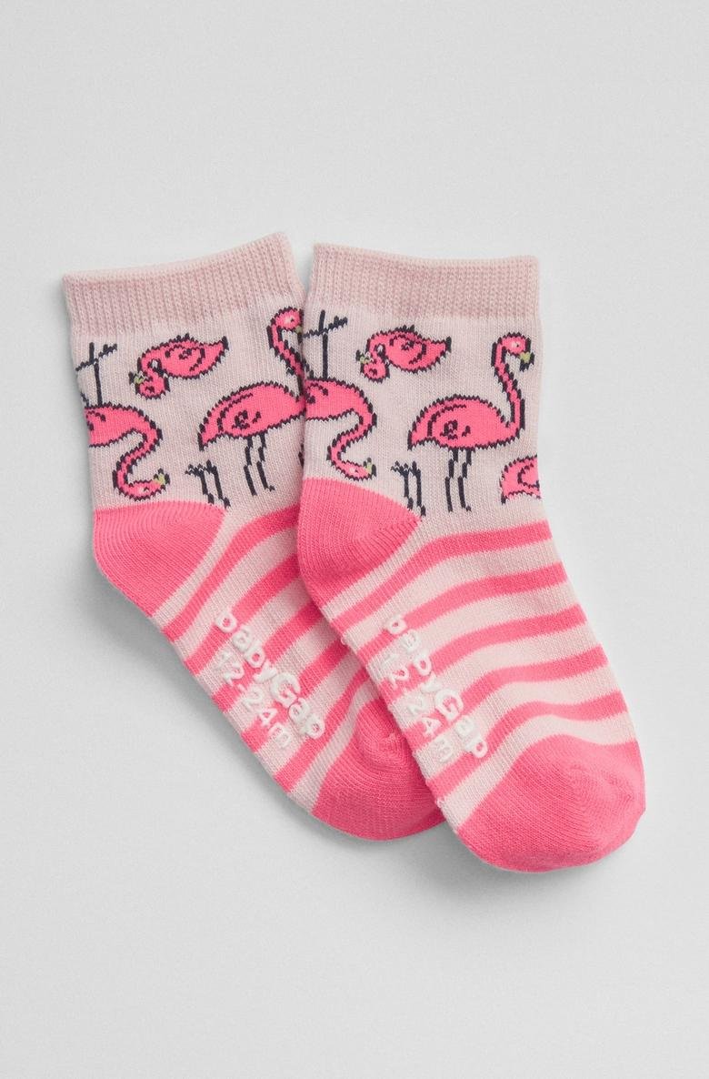  Flamingo desenli çorap