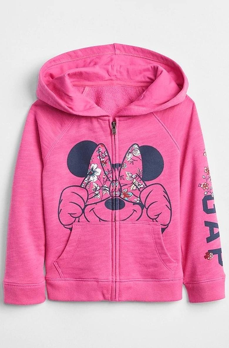  babyGap | Disney Minnie Mouse kapüşonlu sweatshirt