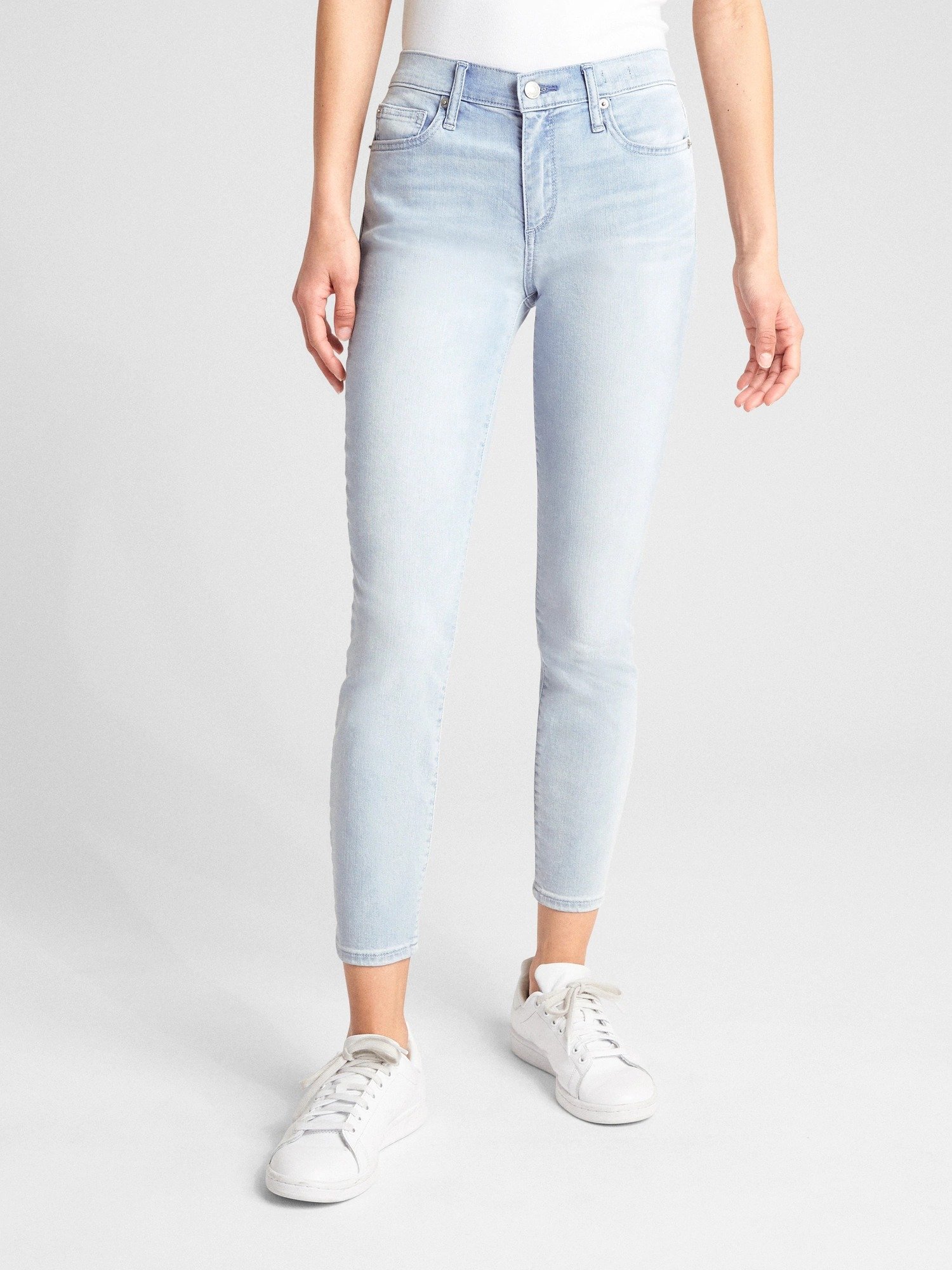Wearlight orta belli true skinny jean pantolon product image