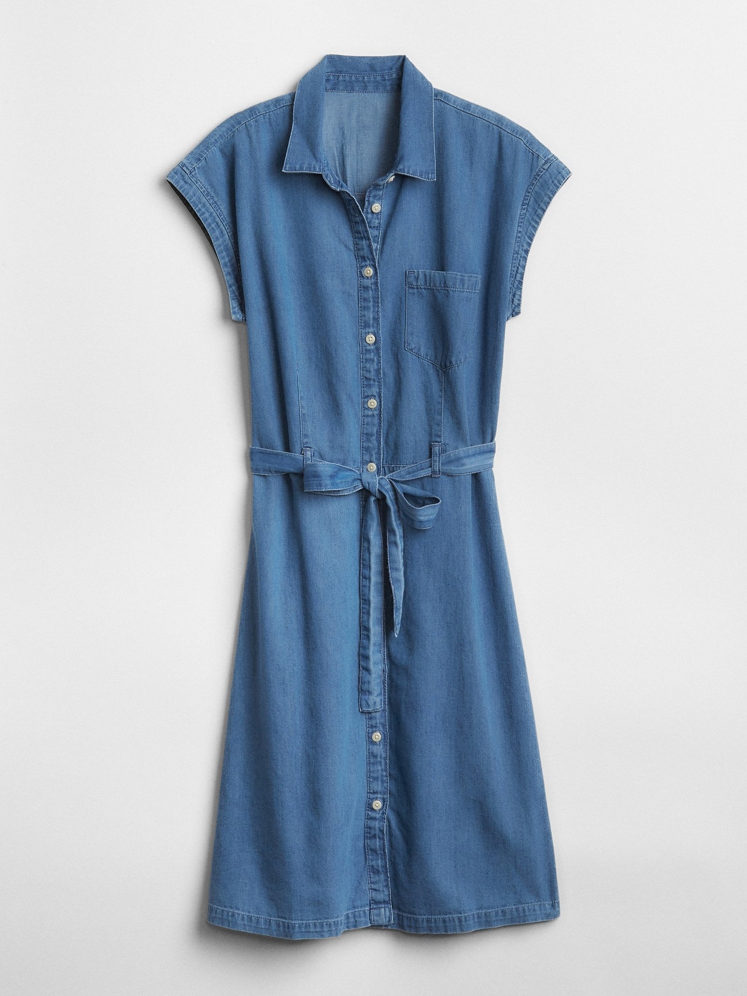 Denim Gömlek Elbise product image