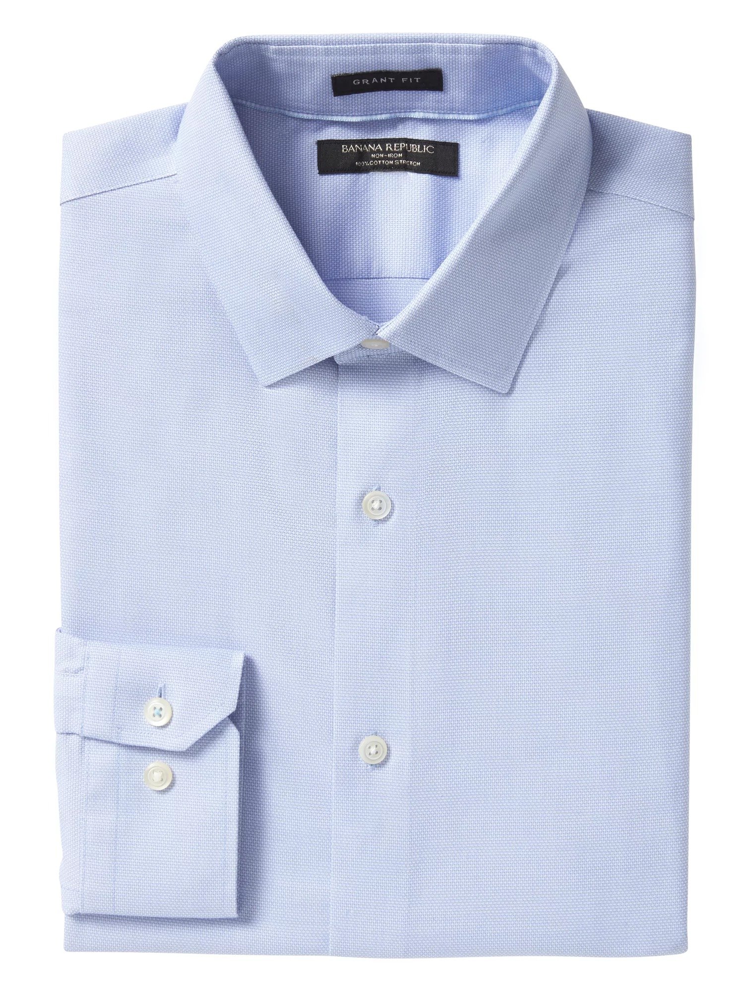 Grant Slim-Fit Ütü Gerektirmeyen Streç Gömlek product image