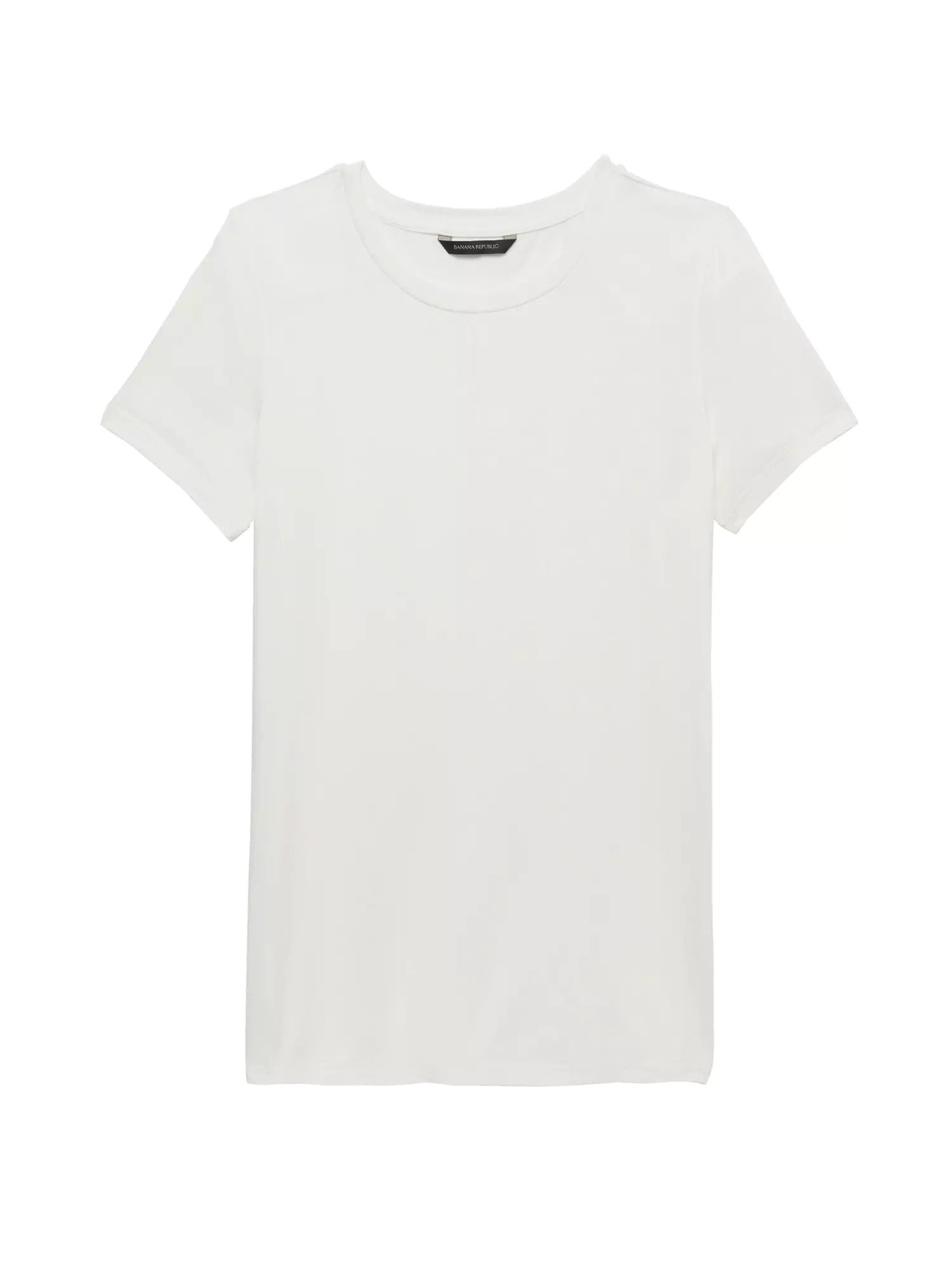 Streç-Modal Kısa Kollu Tunik T-Shirt product image