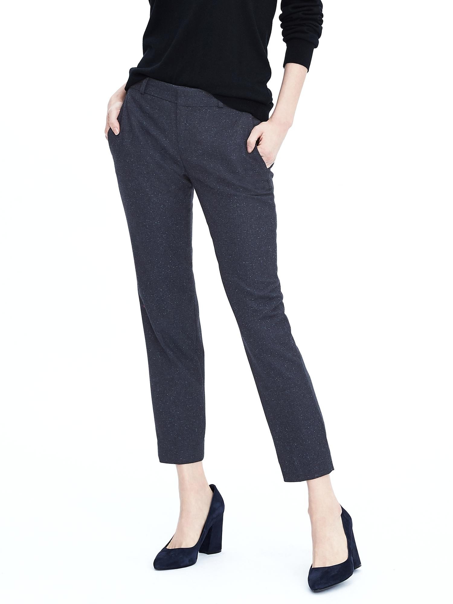 Avery-Fit yün karışımlı kumaş pantolon product image