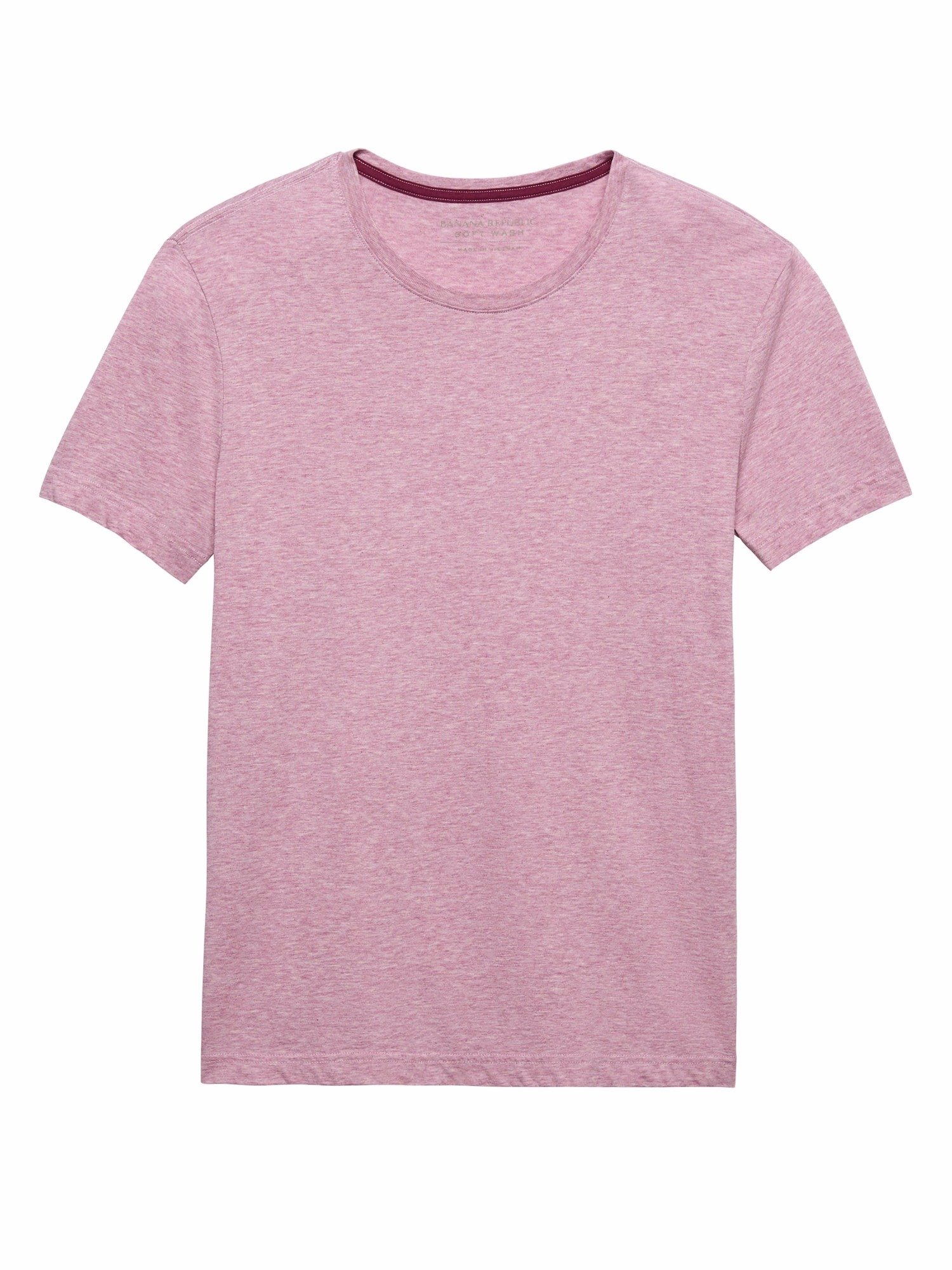 Soft Wash Sıfır Yaka T-Shirt product image
