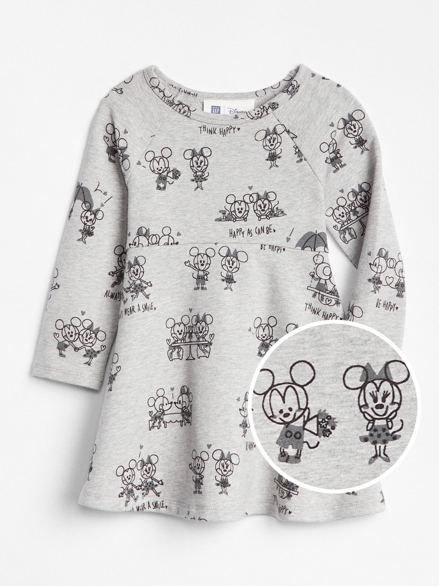 babyGap | Disney Minnie Mouse and Mickey Mouse Elbise product image