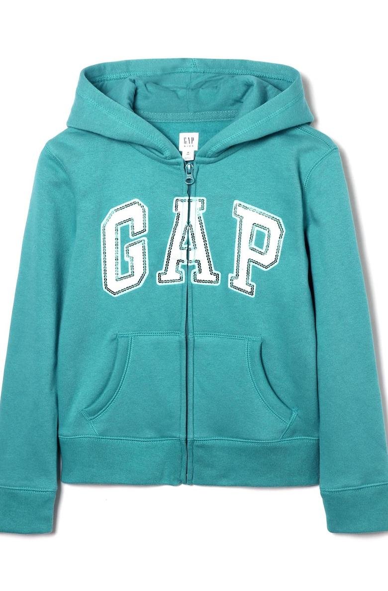 Pullu Gap Logo Kapüşonlu Sweatshirt