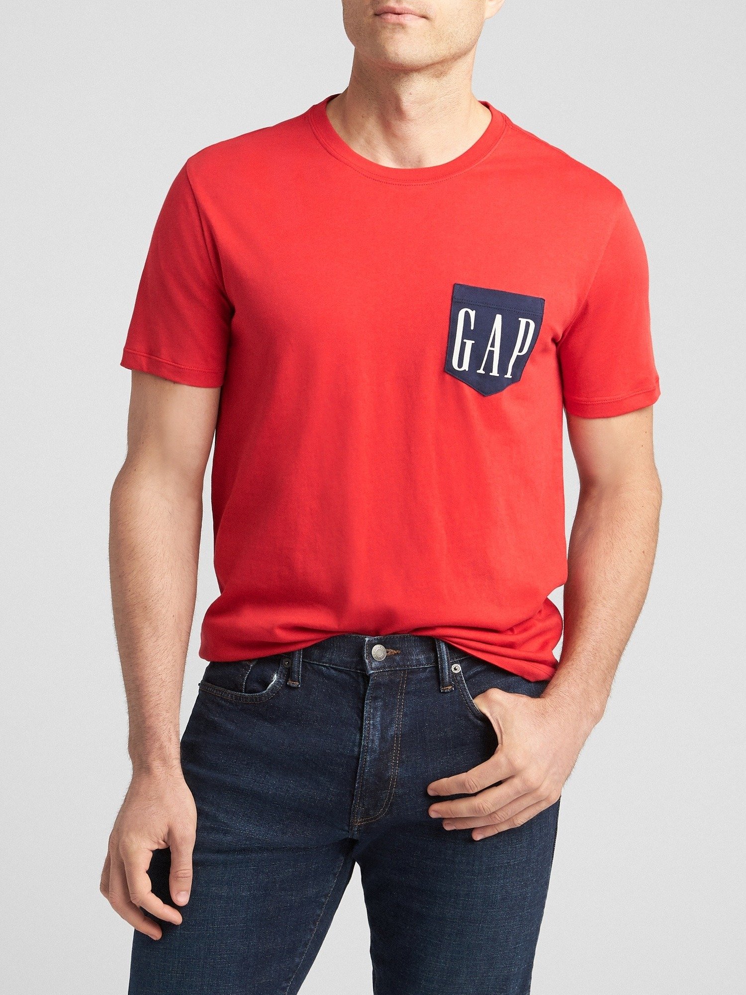 Baskılı Cepli T-Shirt product image