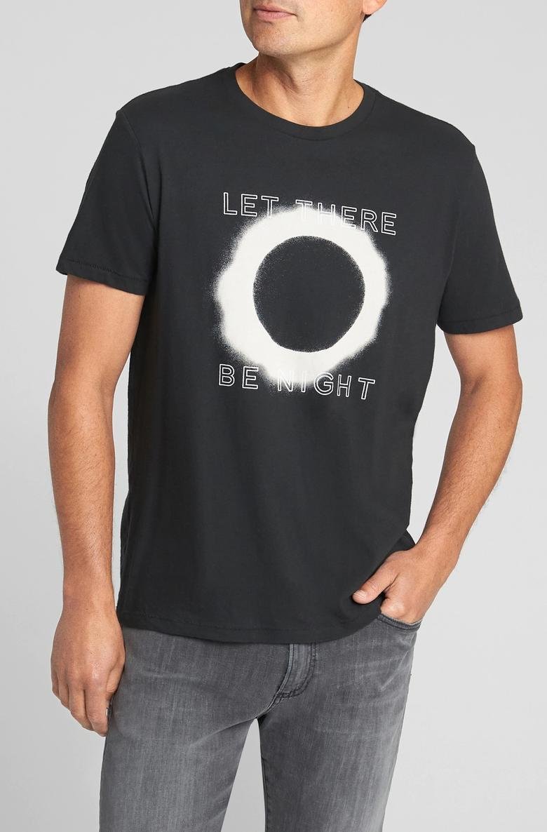 Eclipse Baskılı Kısa Kollu T-Shirt