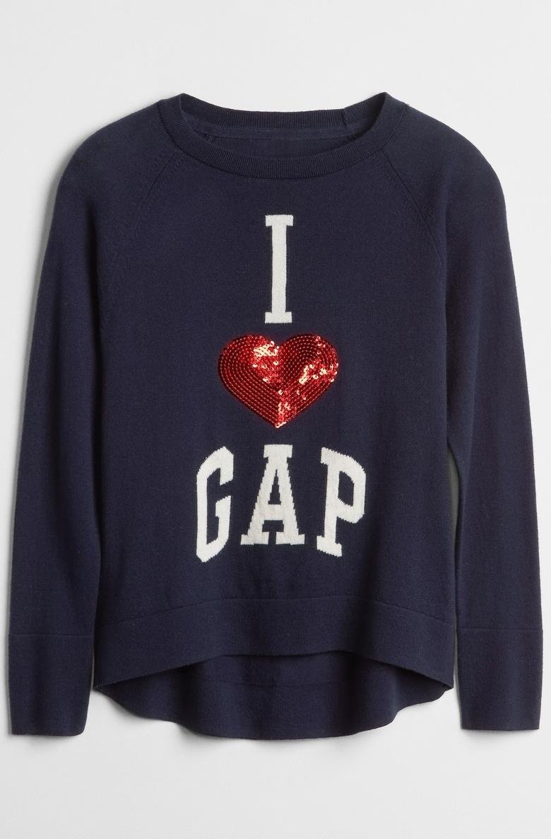  Kız Çocuk Gap Logo Sweatshirt