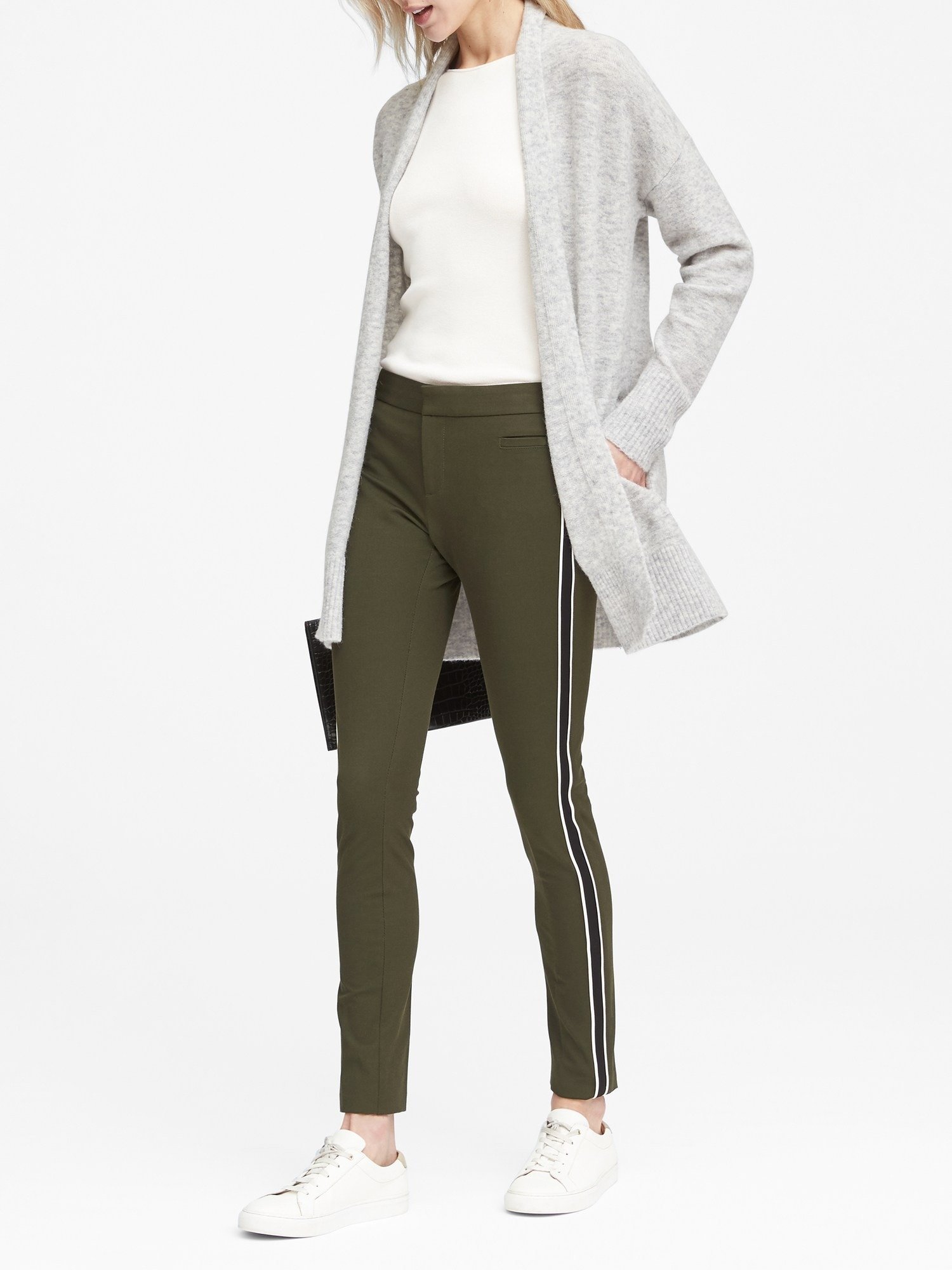 Sloan Skinny-Fit Çizgili Pantolon product image