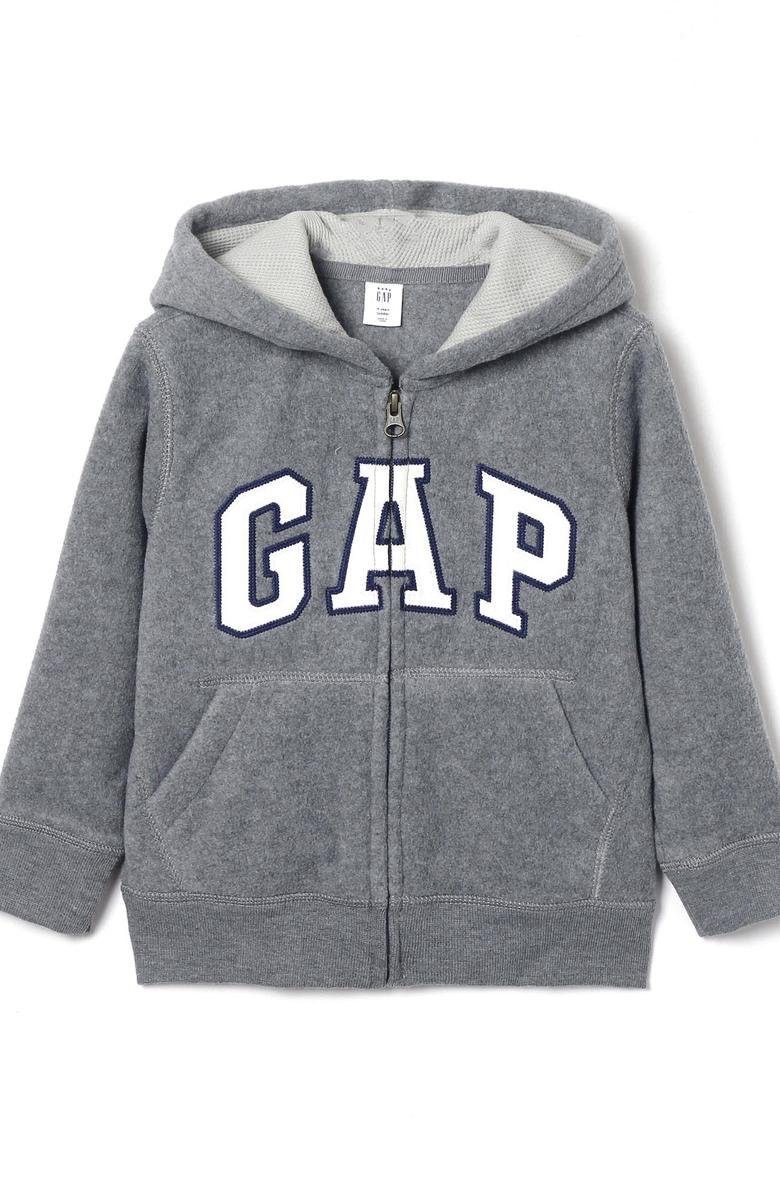  Gap Logo Kapüşonlu Polar Sweatshirt