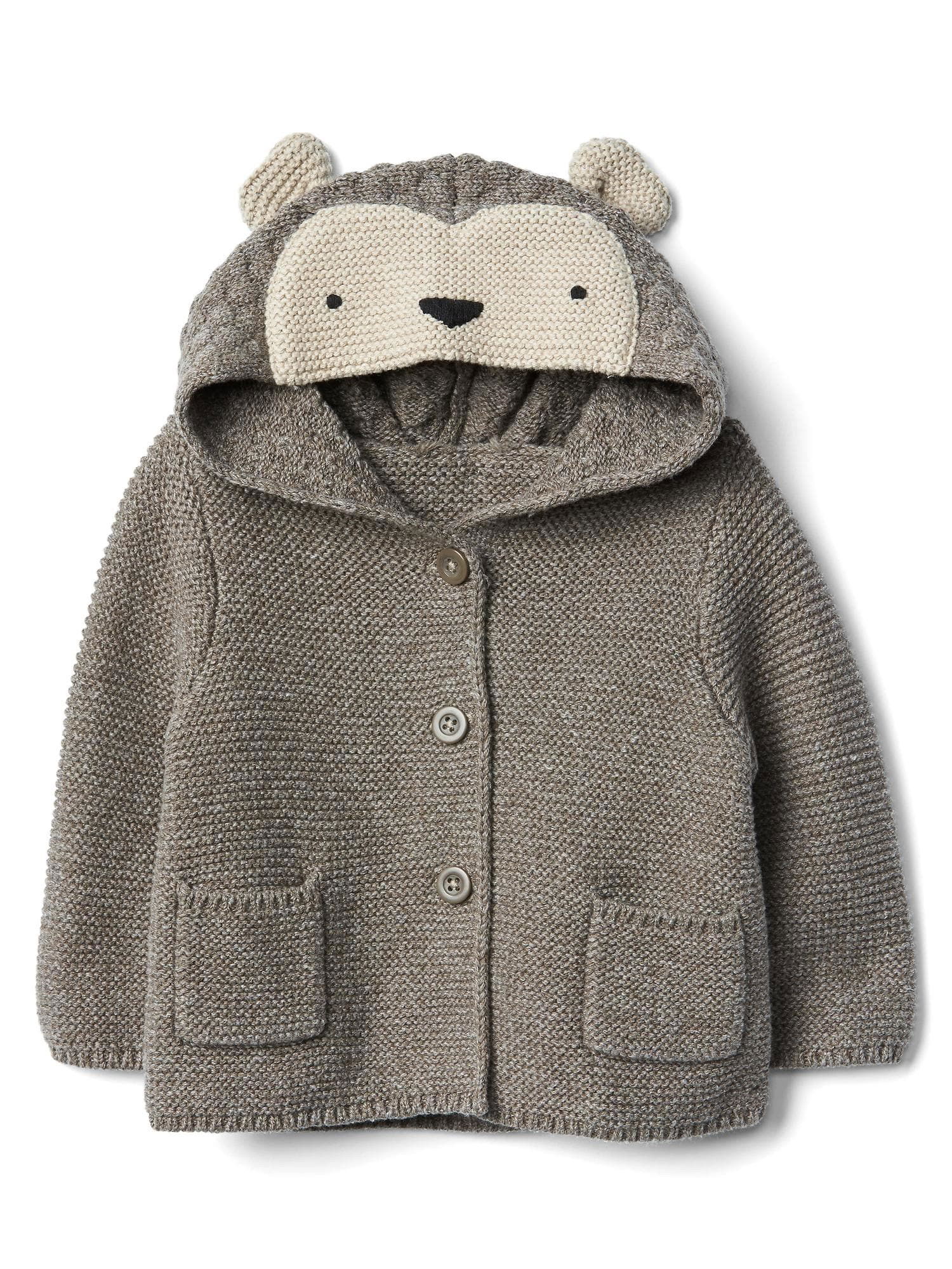 Kirpi kapüşonlu hırka product image