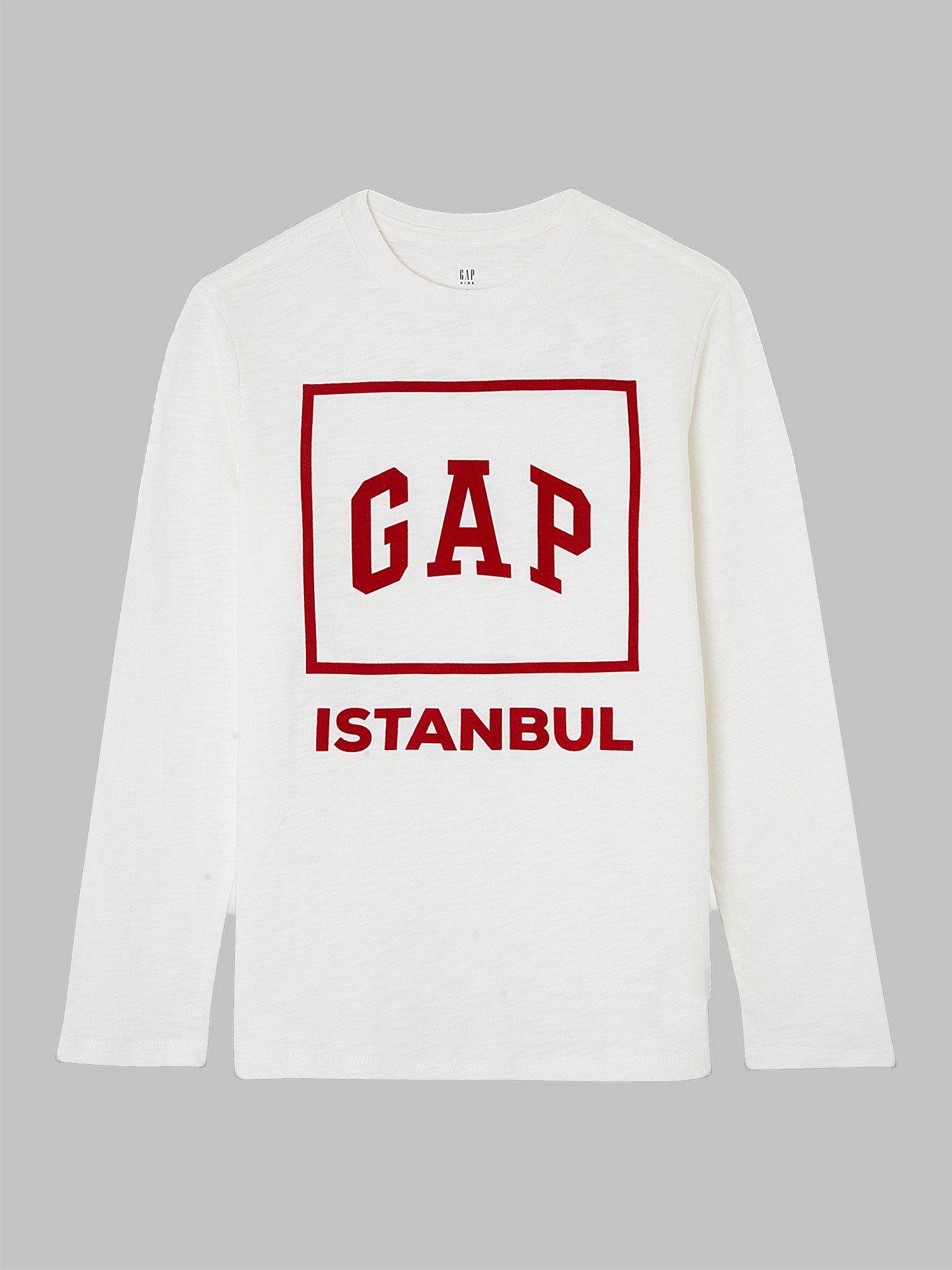 Uzun Kollu Gap Logo İstanbul T-Shirt product image