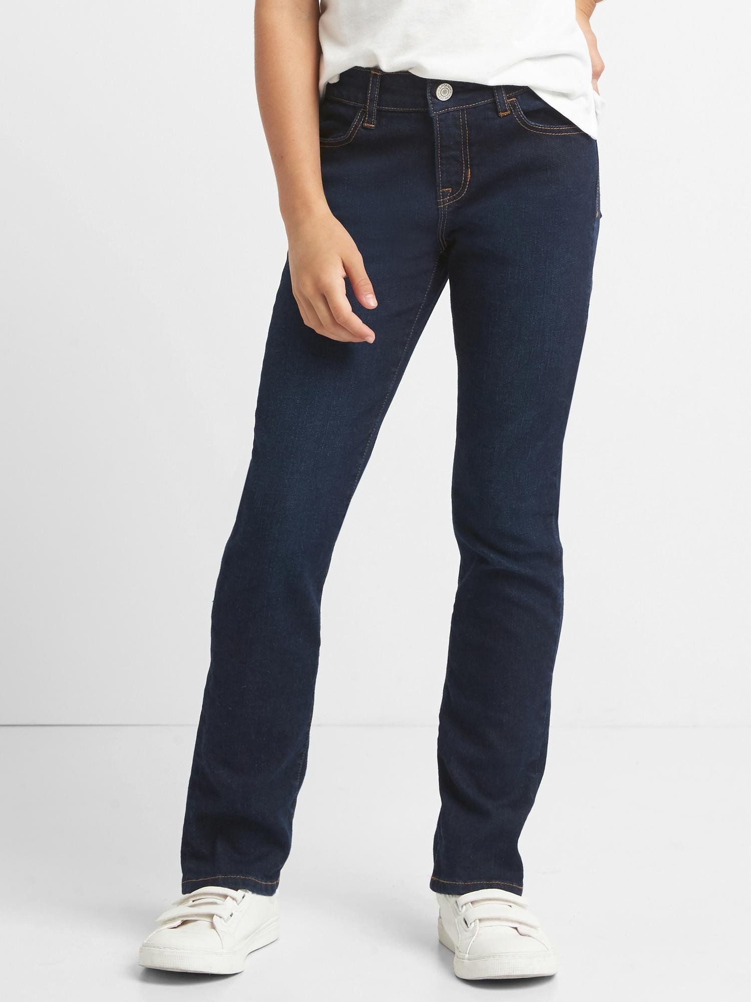 Streç düz paça jean pantolon product image