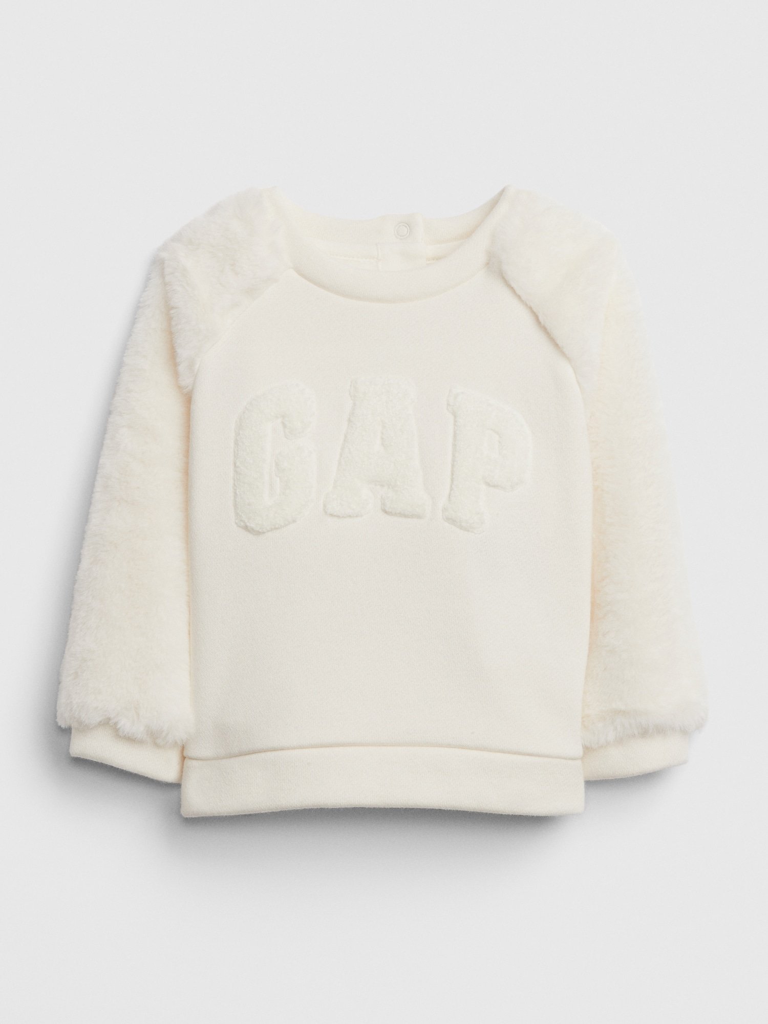 Suni Kürklü Gap Logo Sweatshirt product image