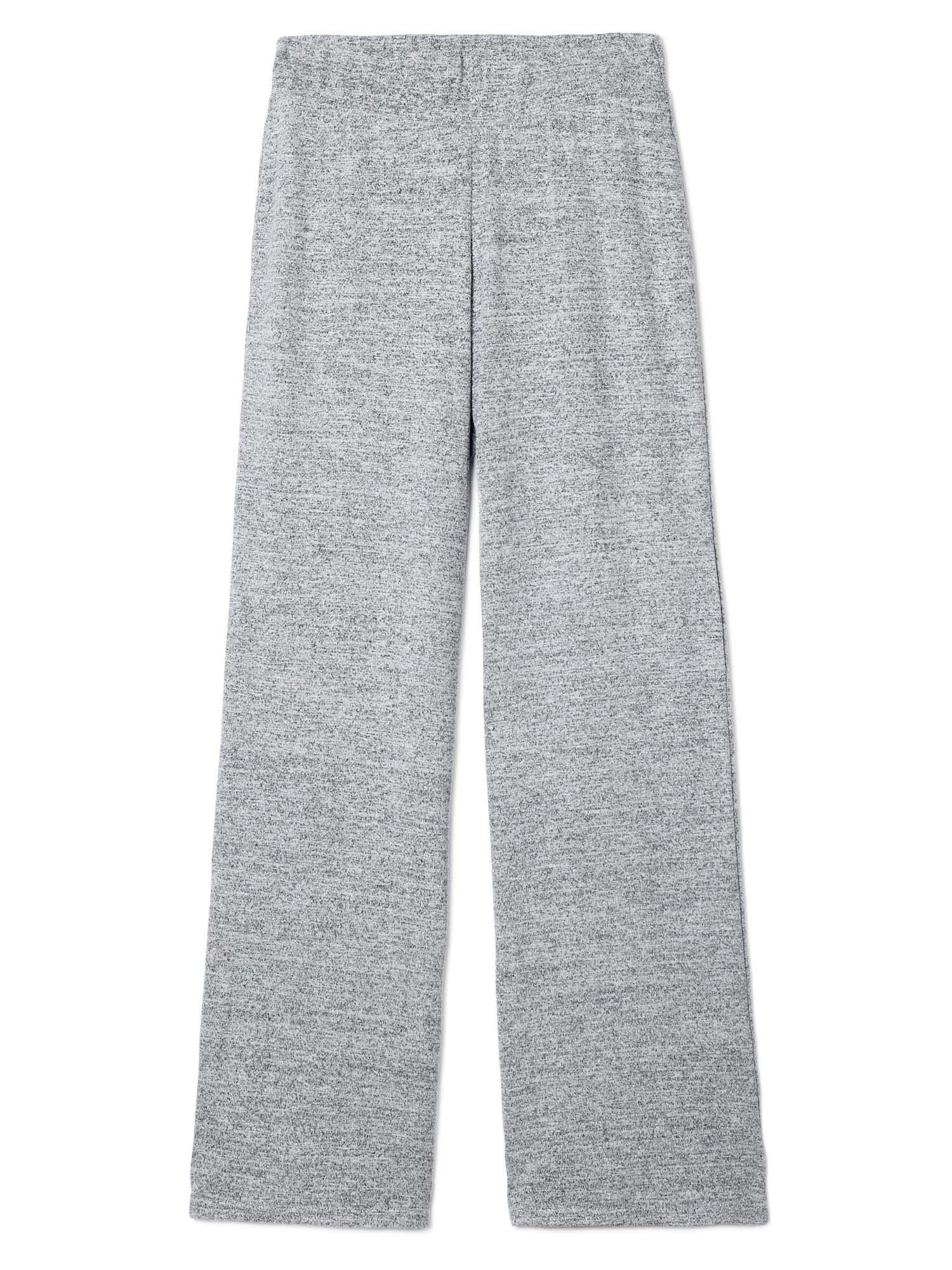 Softspun wide leg elastik belli pantolon product image
