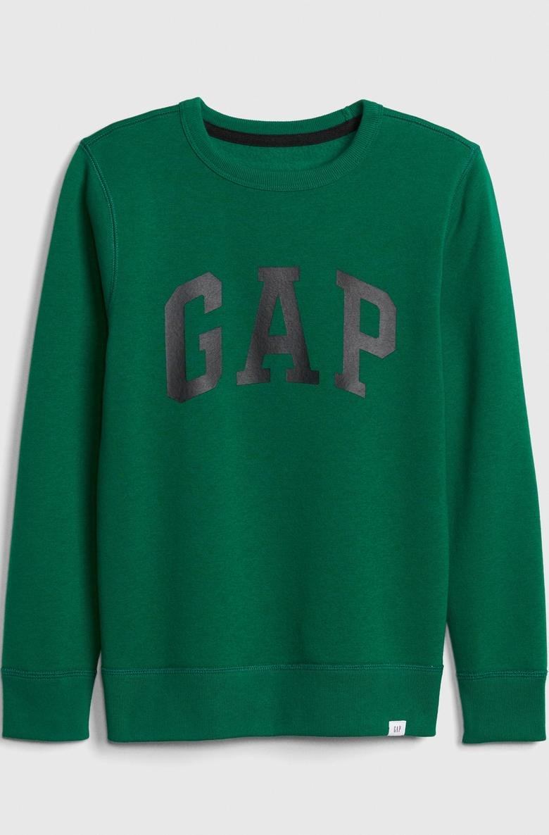  Gap Logo Sıfır Yaka Sweatshirt