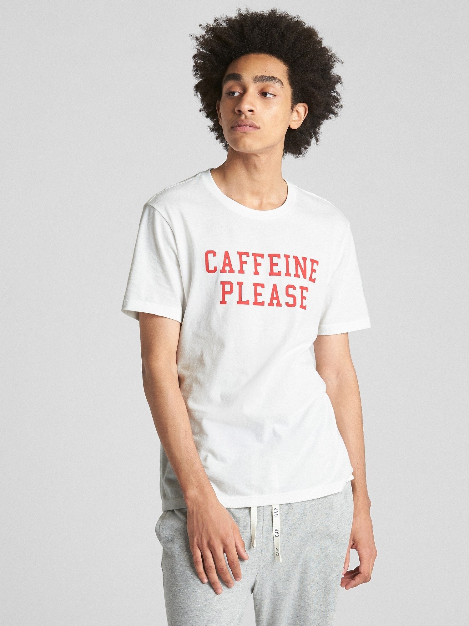 Sloganlı Kısa Kollu T-Shirt product image
