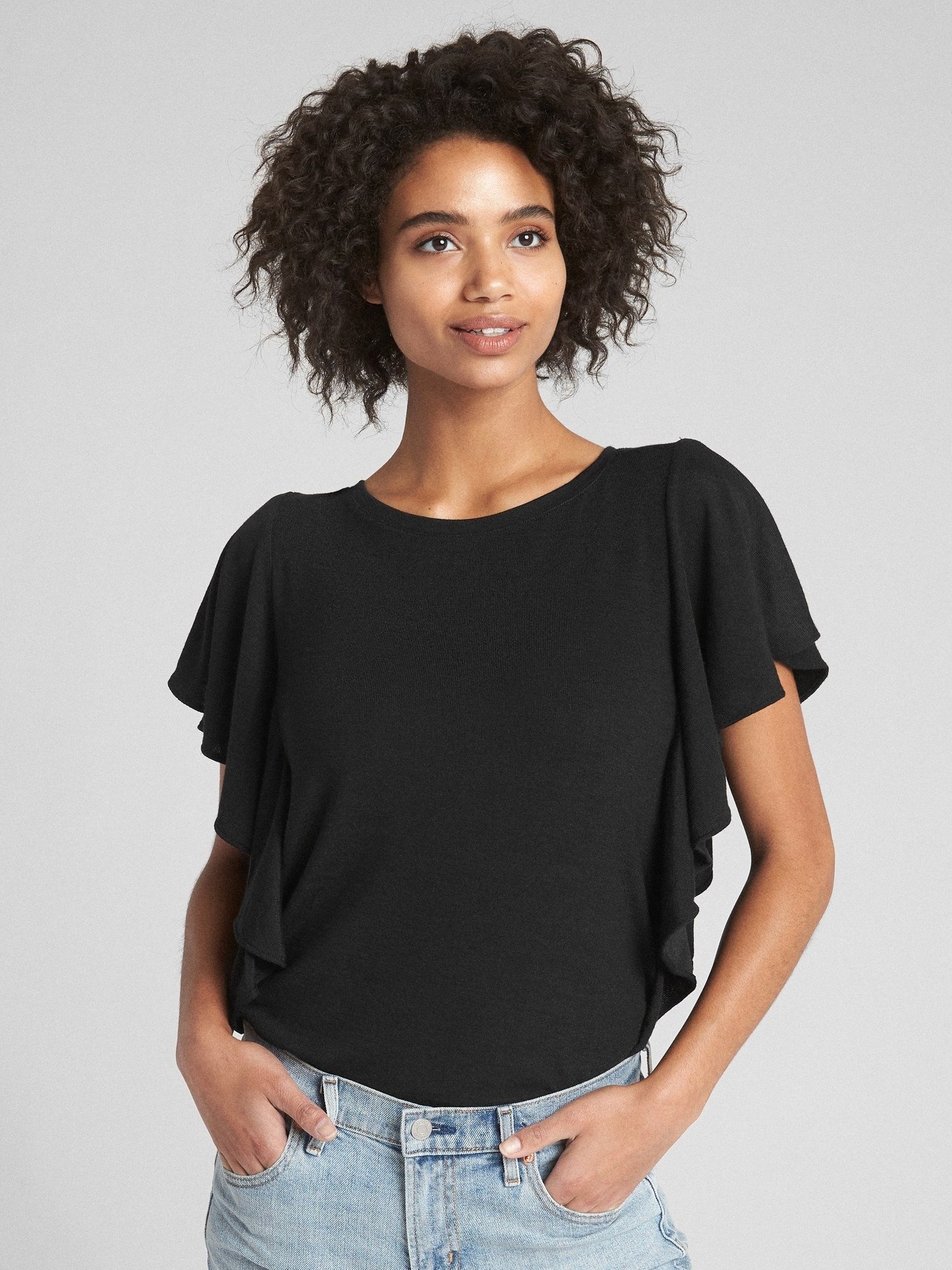 Softspun Fırfırlı T-Shirt product image